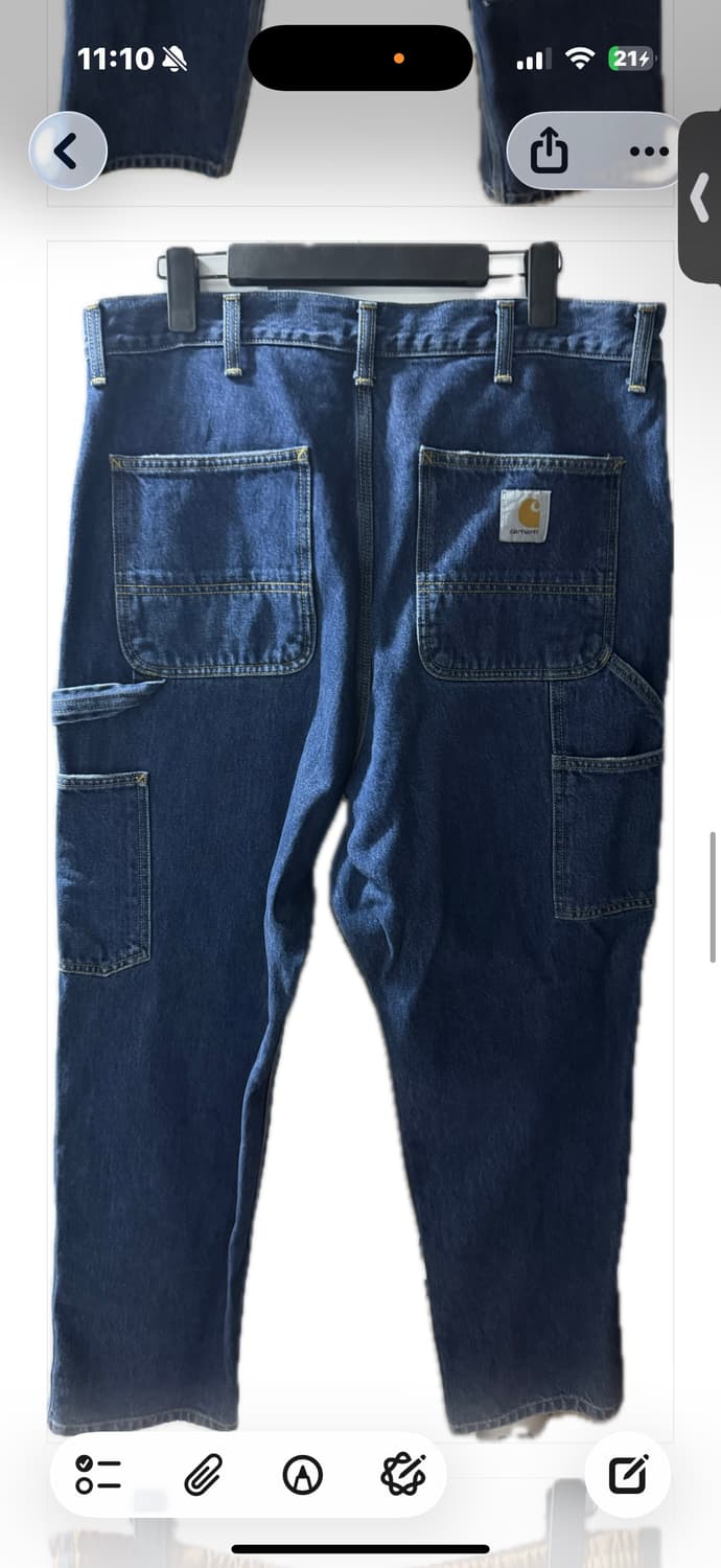 칼하트 더블니 팬츠 상품이미지2