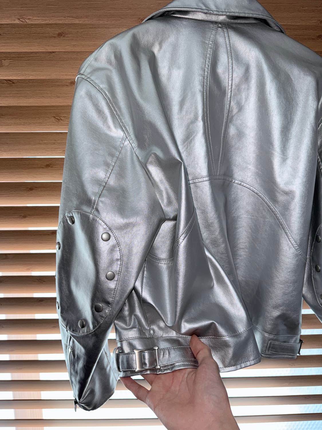 마뗑킴 실버 자켓 상품이미지6