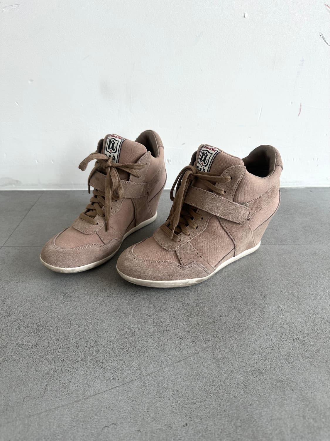 Ash bea beige 웨지 스니커즈 상품이미지1