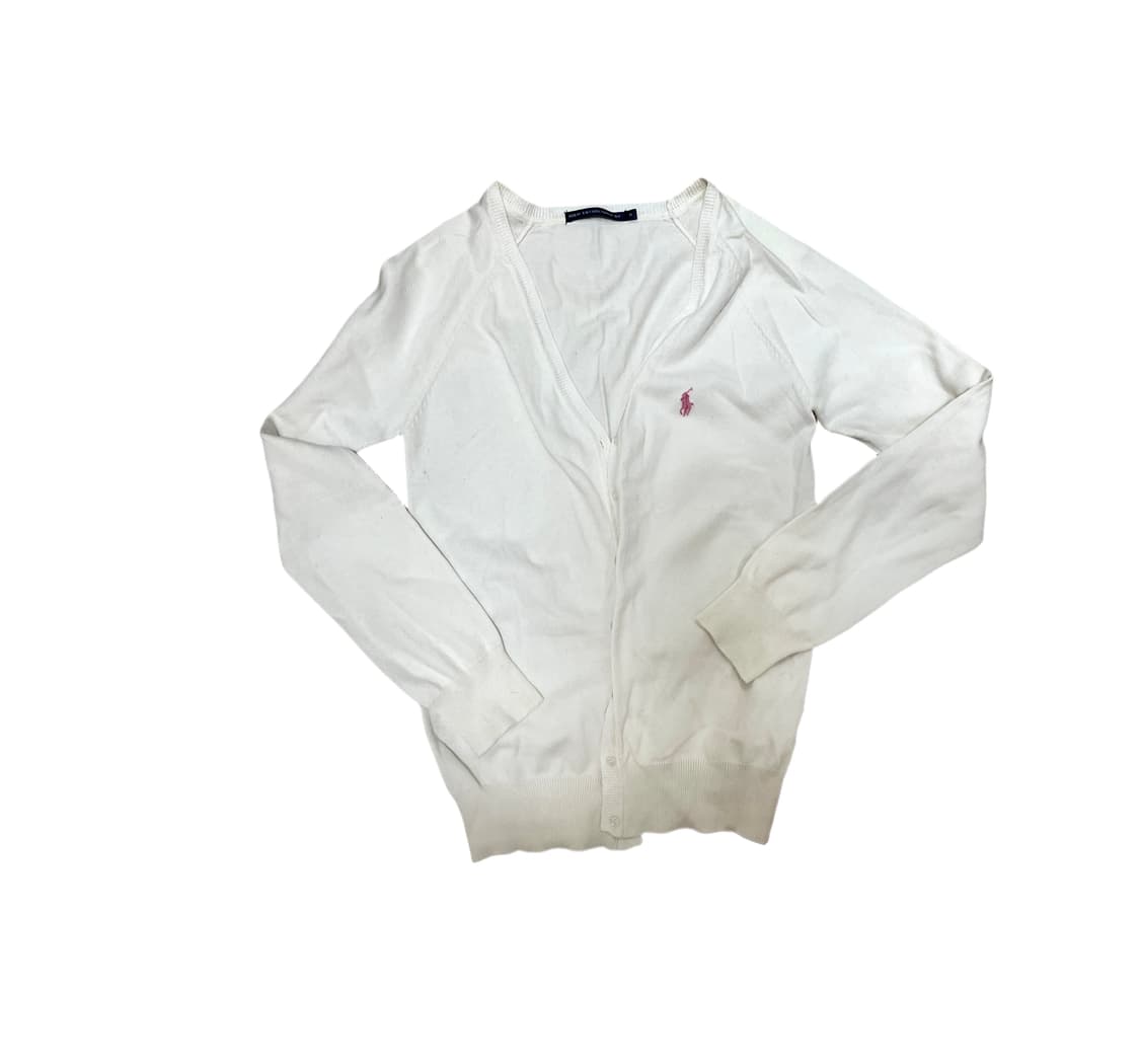 Polo 랄프로렌 딸기우유 로고 가디건 상품이미지2