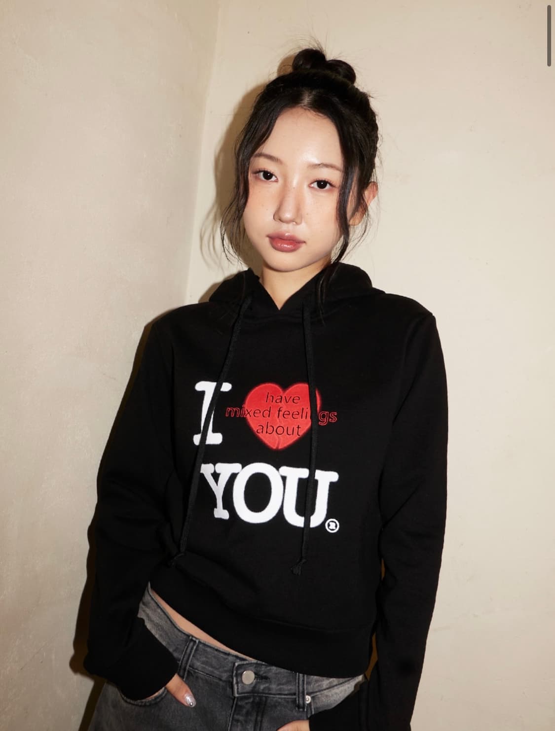 오피쉬 I HAVE HOODI BLACK 상품이미지1