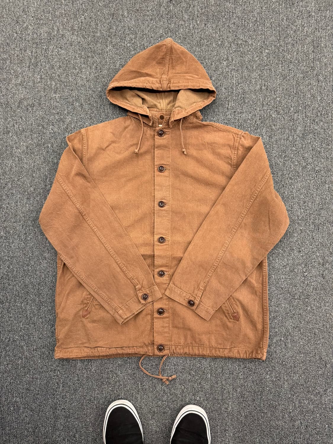 풀카운트 빈티지 코튼 후드자켓 상품이미지1