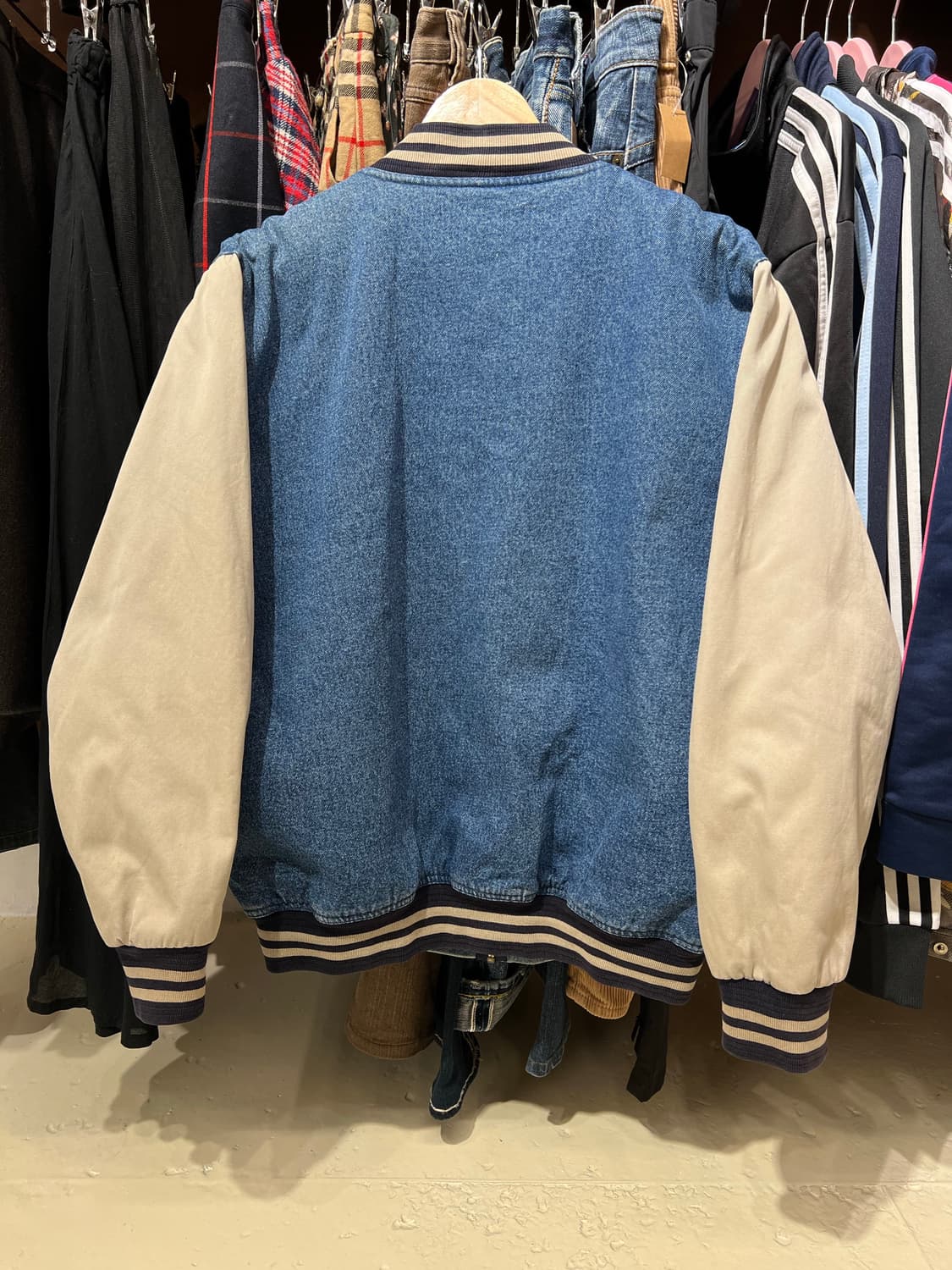 90-00s Dickies 디키즈 데님 바시티 자켓 상품이미지6