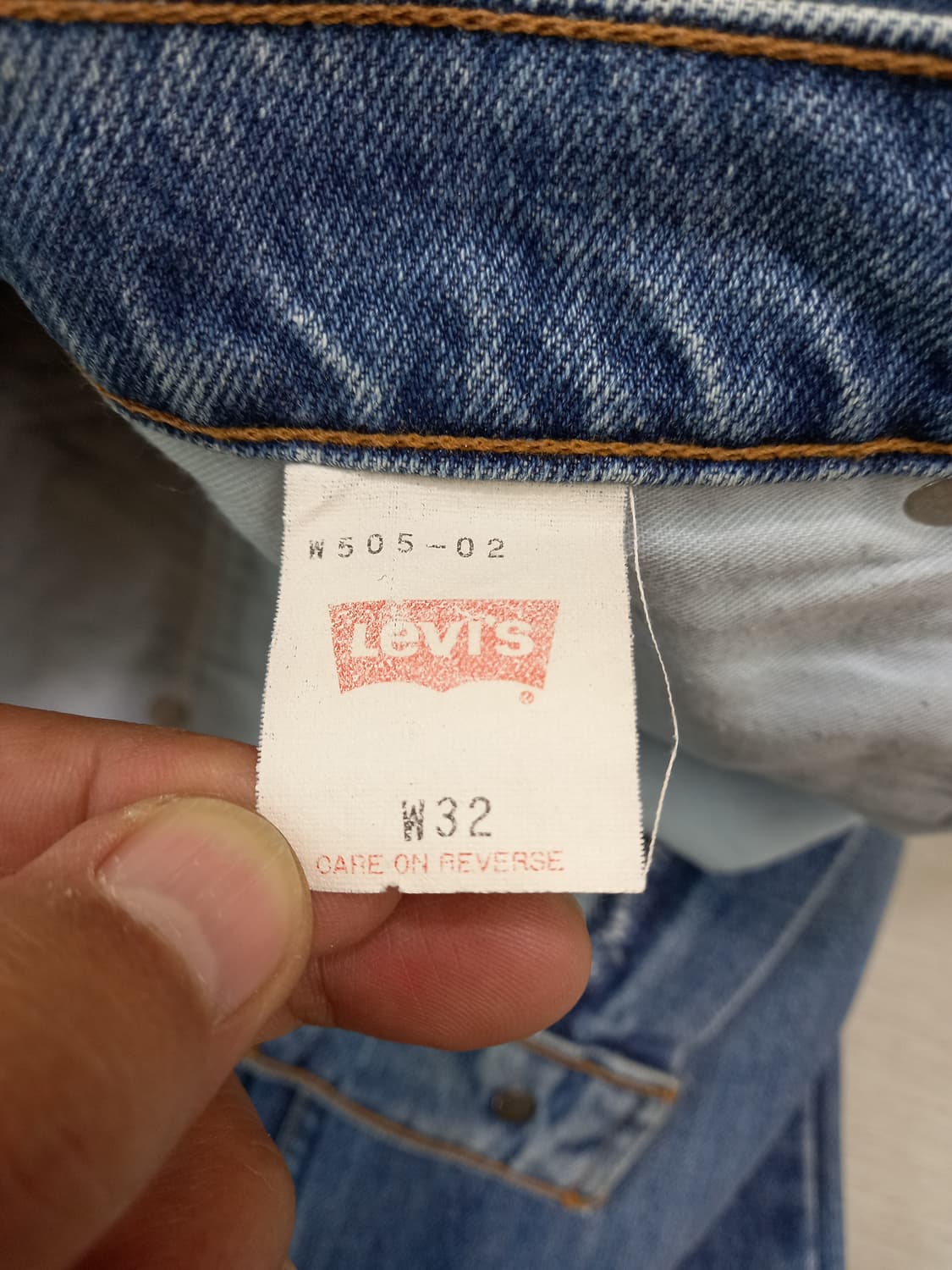 28-29 90's 리바이스505 Jap 하이웨이스트 일자진 29-540 상품이미지9