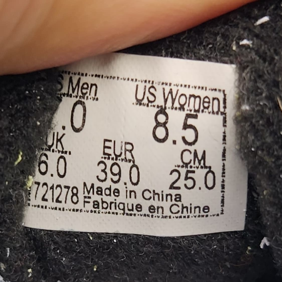 oo 반스 올드스쿨 검흰 스니커즈 250 상품이미지6