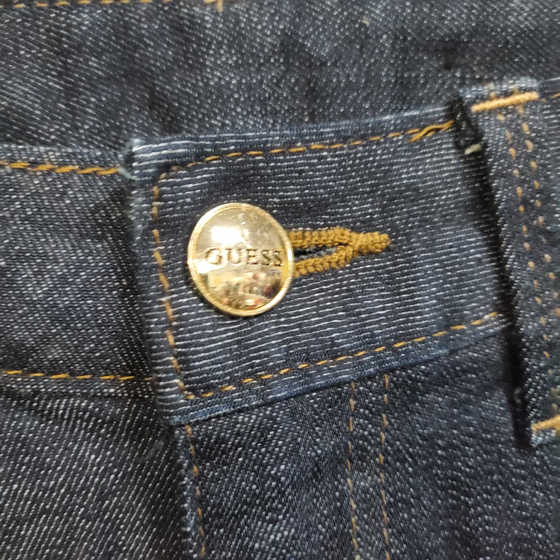 게스 캐주얼 금장 스판 데님 청바지  상품이미지5
