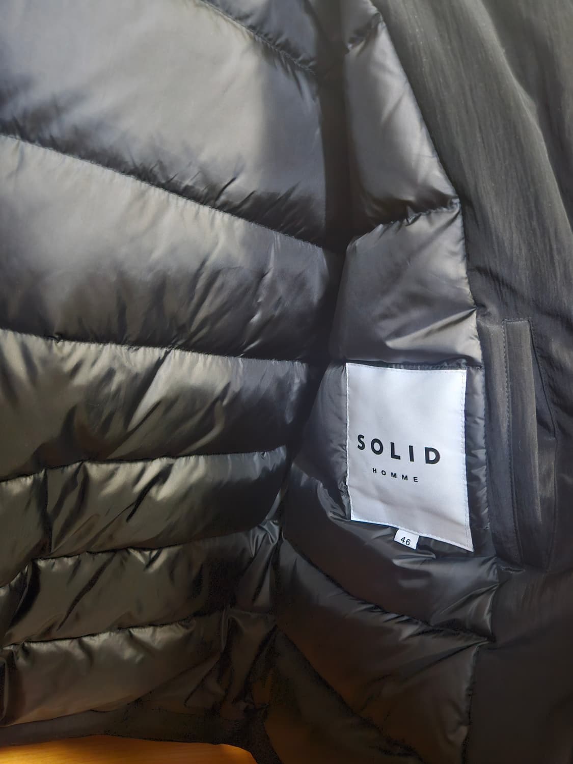 46) 솔리드 옴므 23FW 크리즈 패딩 구스다운 상품이미지7