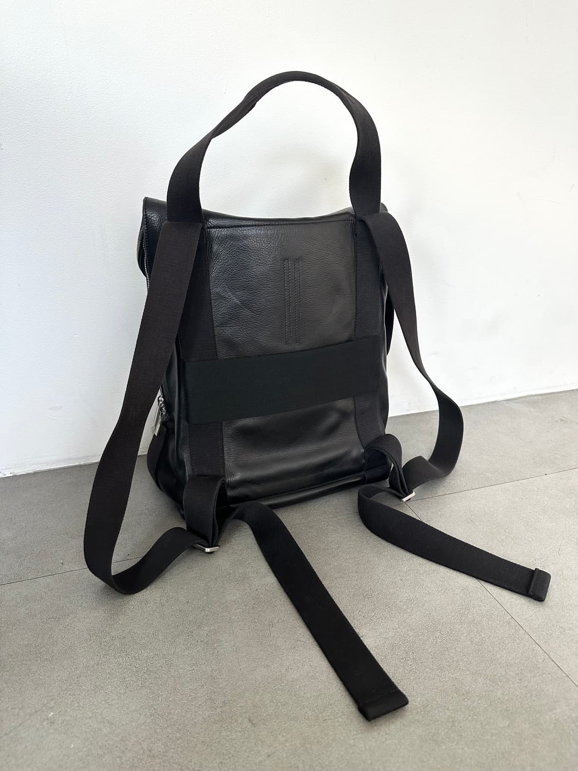 릭오웬스 카고 집업 레더 백팩 상품이미지7