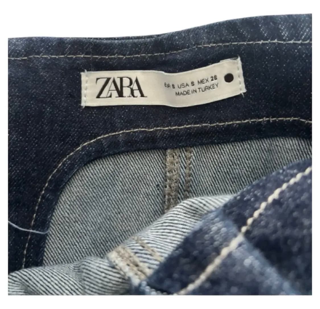 [반택포] 자라 ZARA 데님 코르셋 튜브탑 상품이미지3