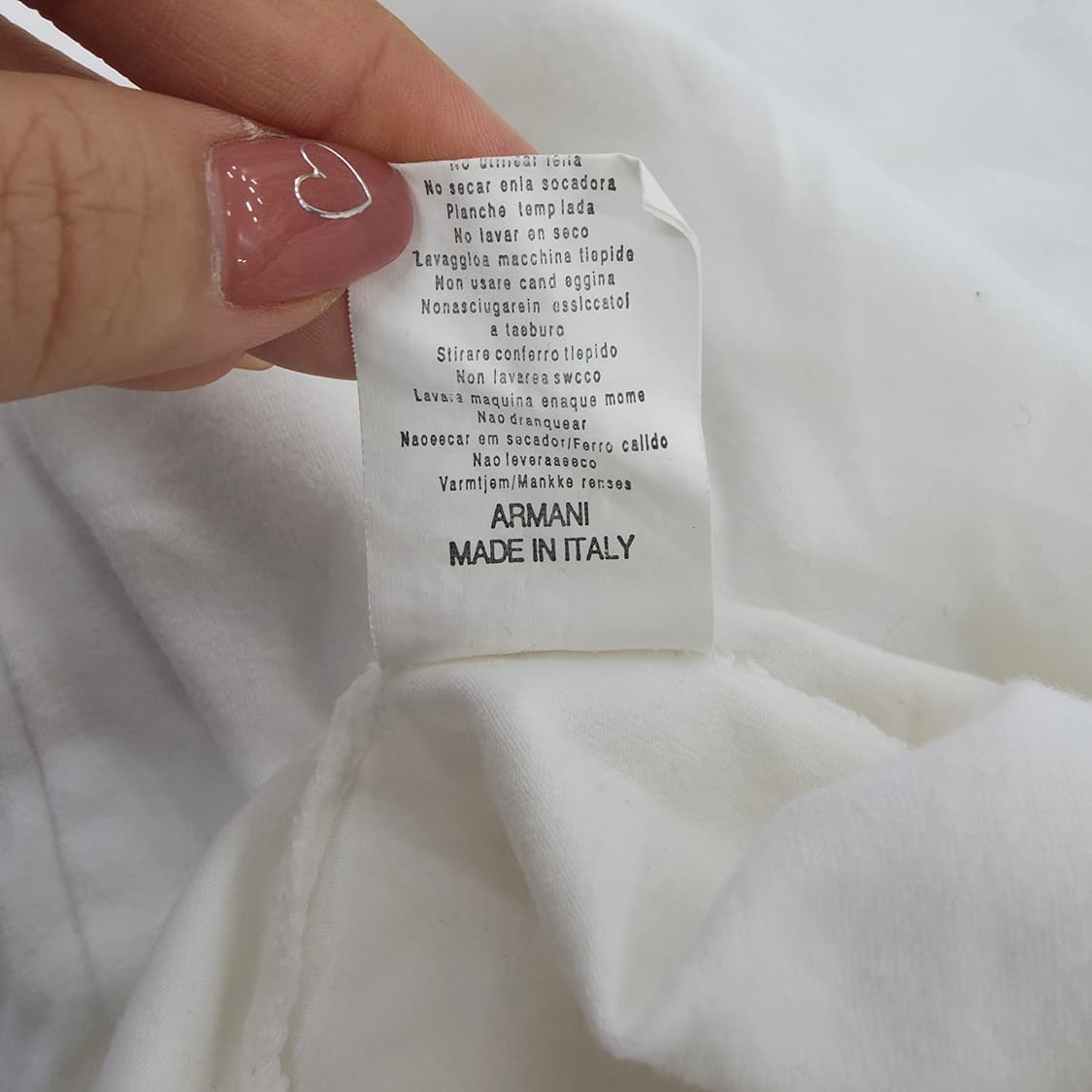 [실측확인] 남성 로고 긴팔티 1230J 상품이미지7