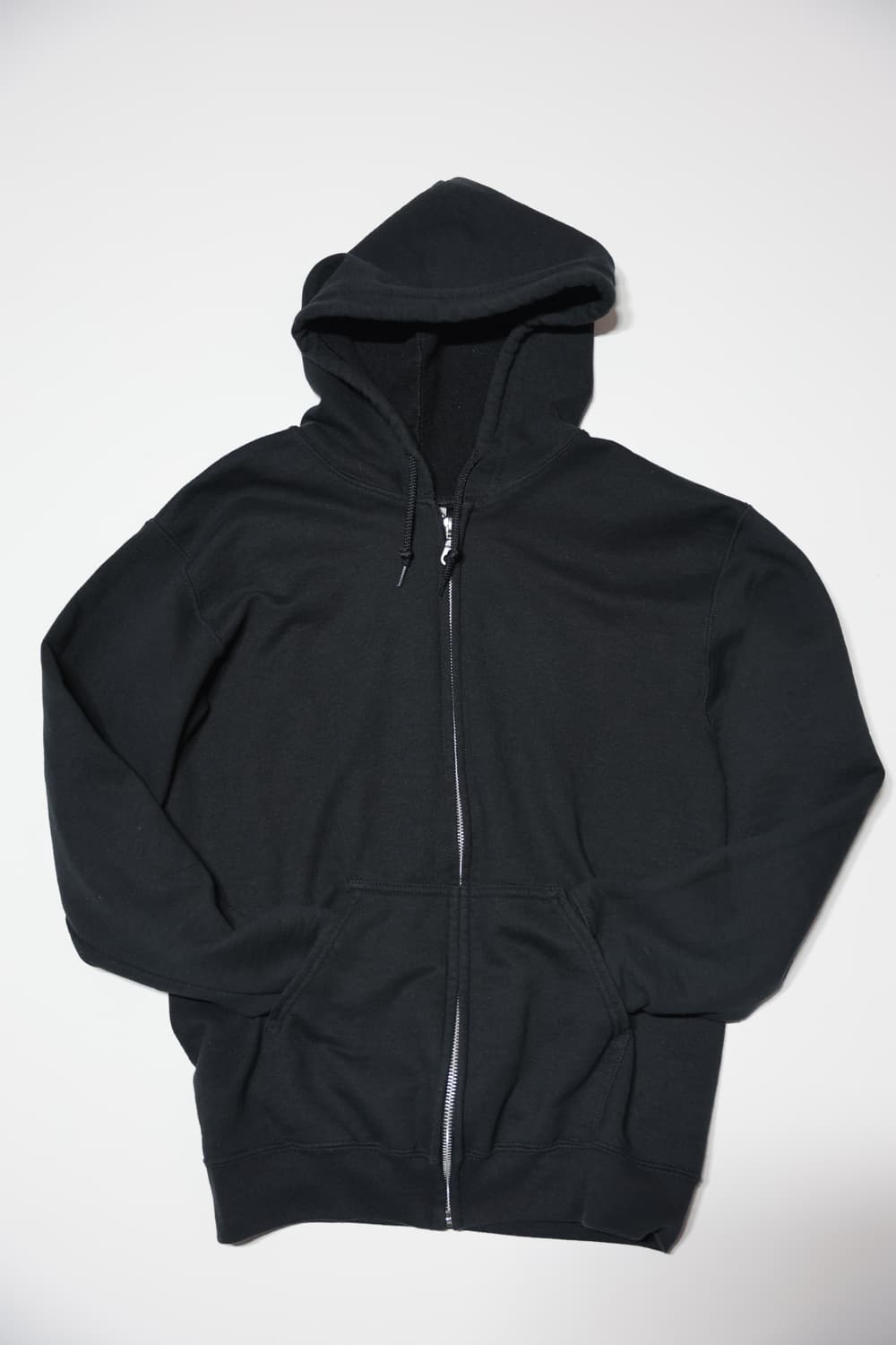 GildanHeavy Blend Basic Black Zip-Up  상품이미지2