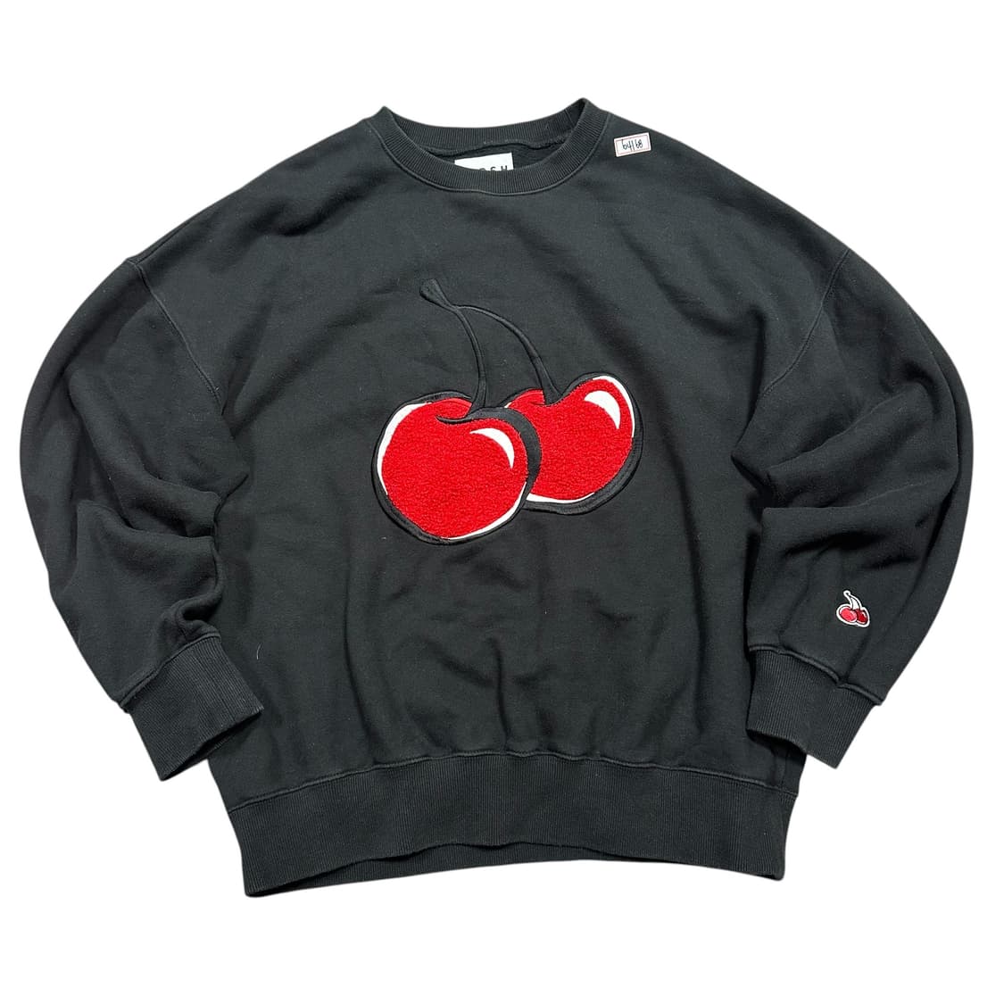 ✨ (만원 빈티지) 키르시 블랙 맨투맨 상품이미지1