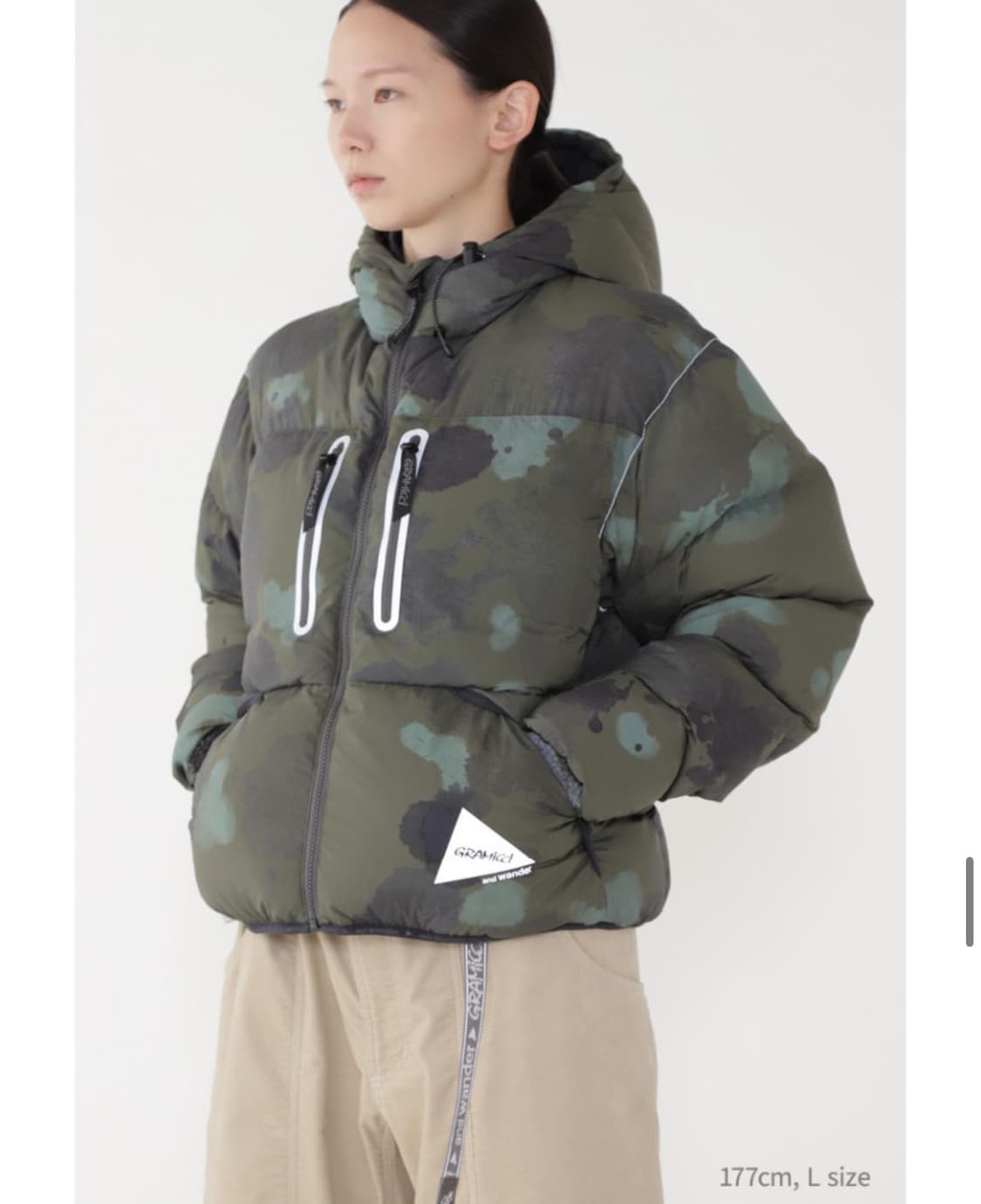 (W) 앤드 원더 x 그라미치 다운 자켓 카모 상품이미지1