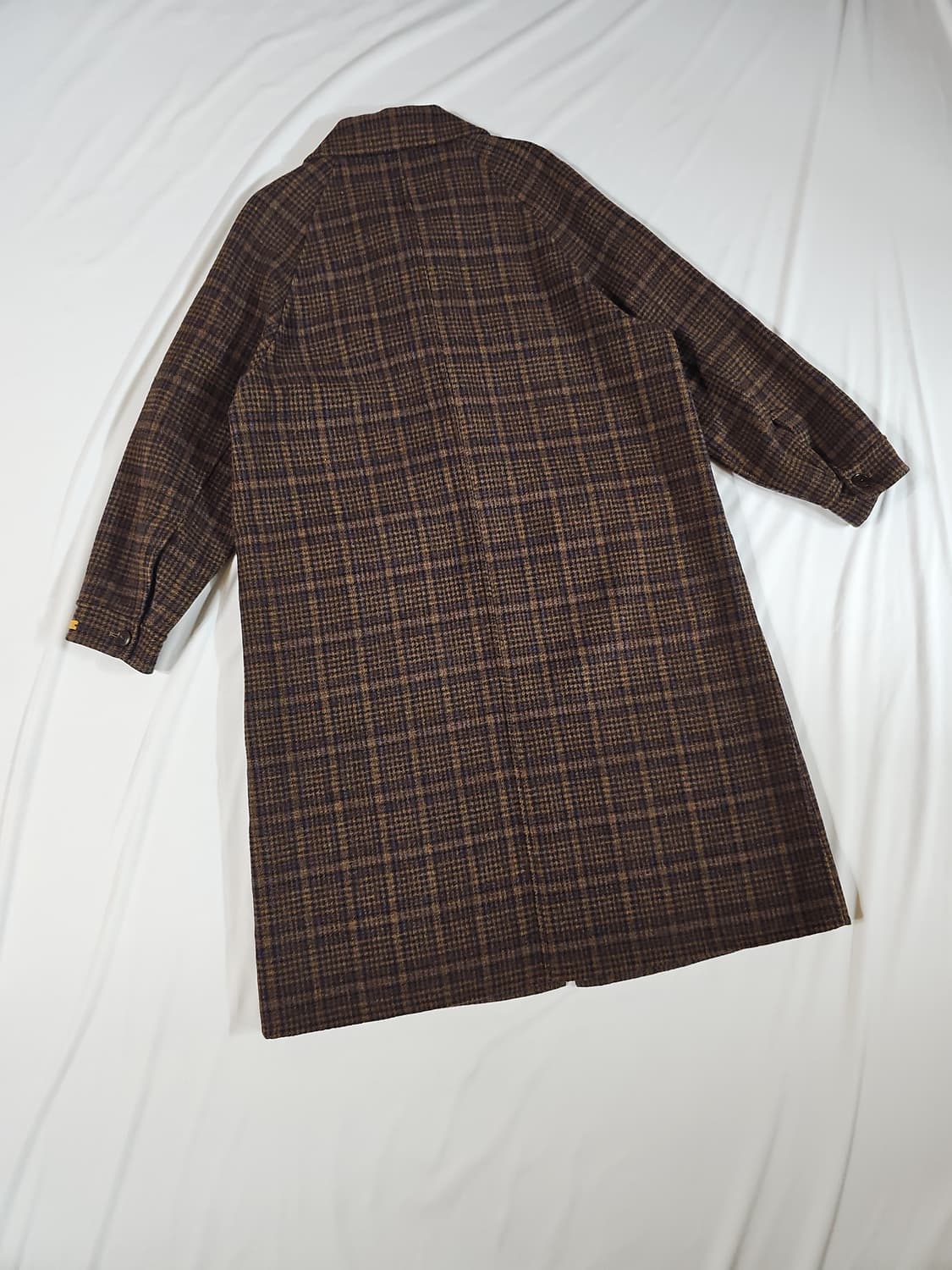 르니나 핸드메이드 떡볶이 더플 체크 코트 상품이미지9