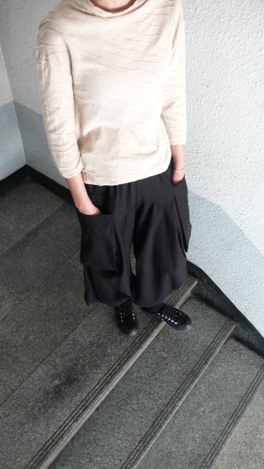 오리엔탈 린넨 배기 팬츠 상품이미지2