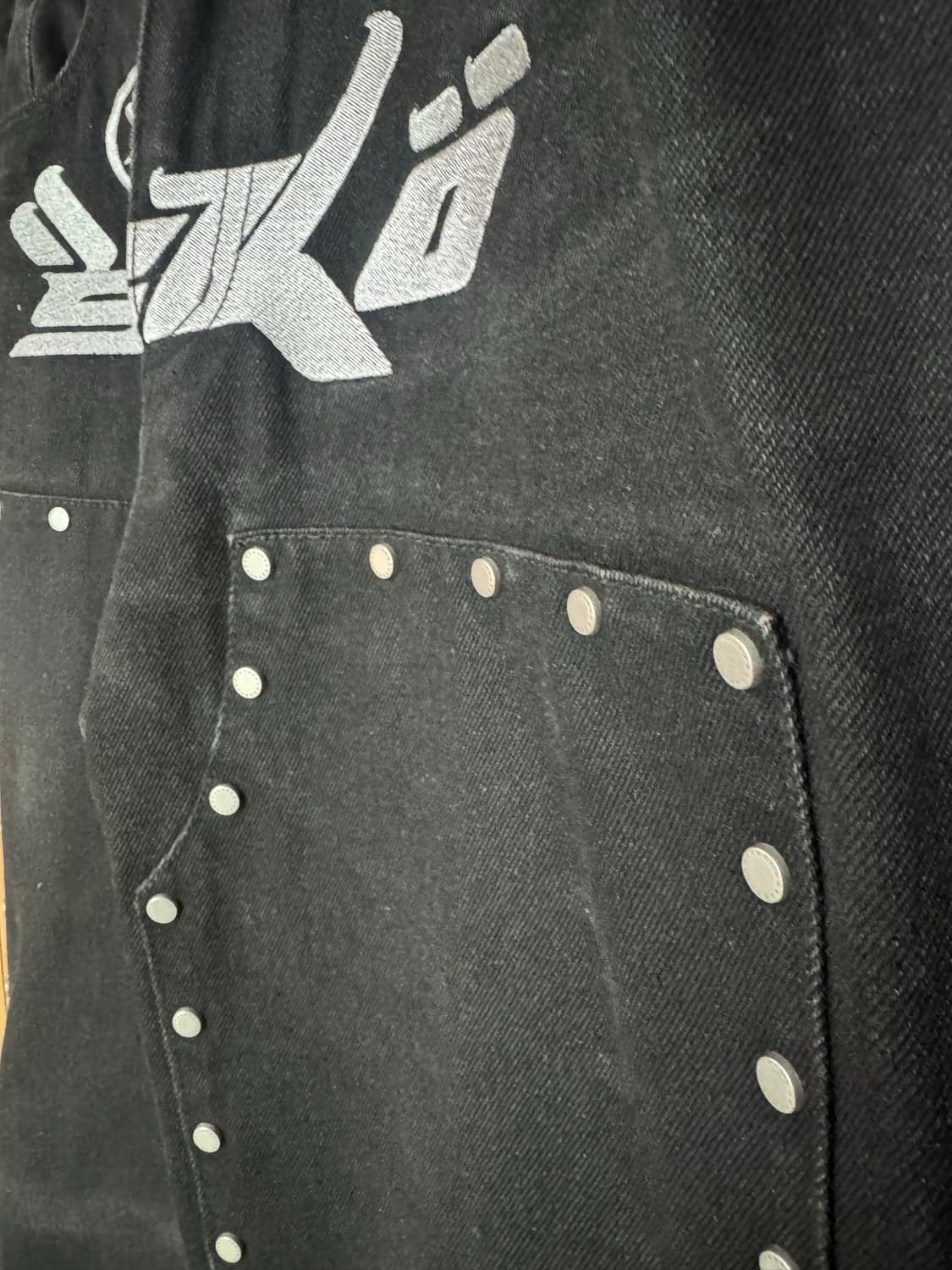 AFB X SICKO DOUBLE KNEE STUDDED PANTS 상품이미지5