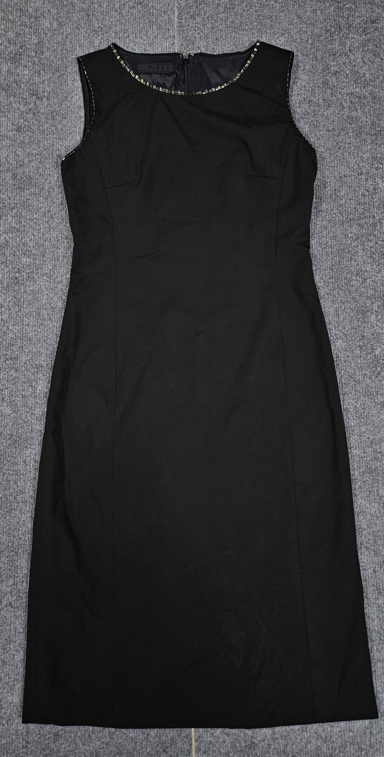 MINE 블랙 민소매 미디원피스 급처 상품이미지1