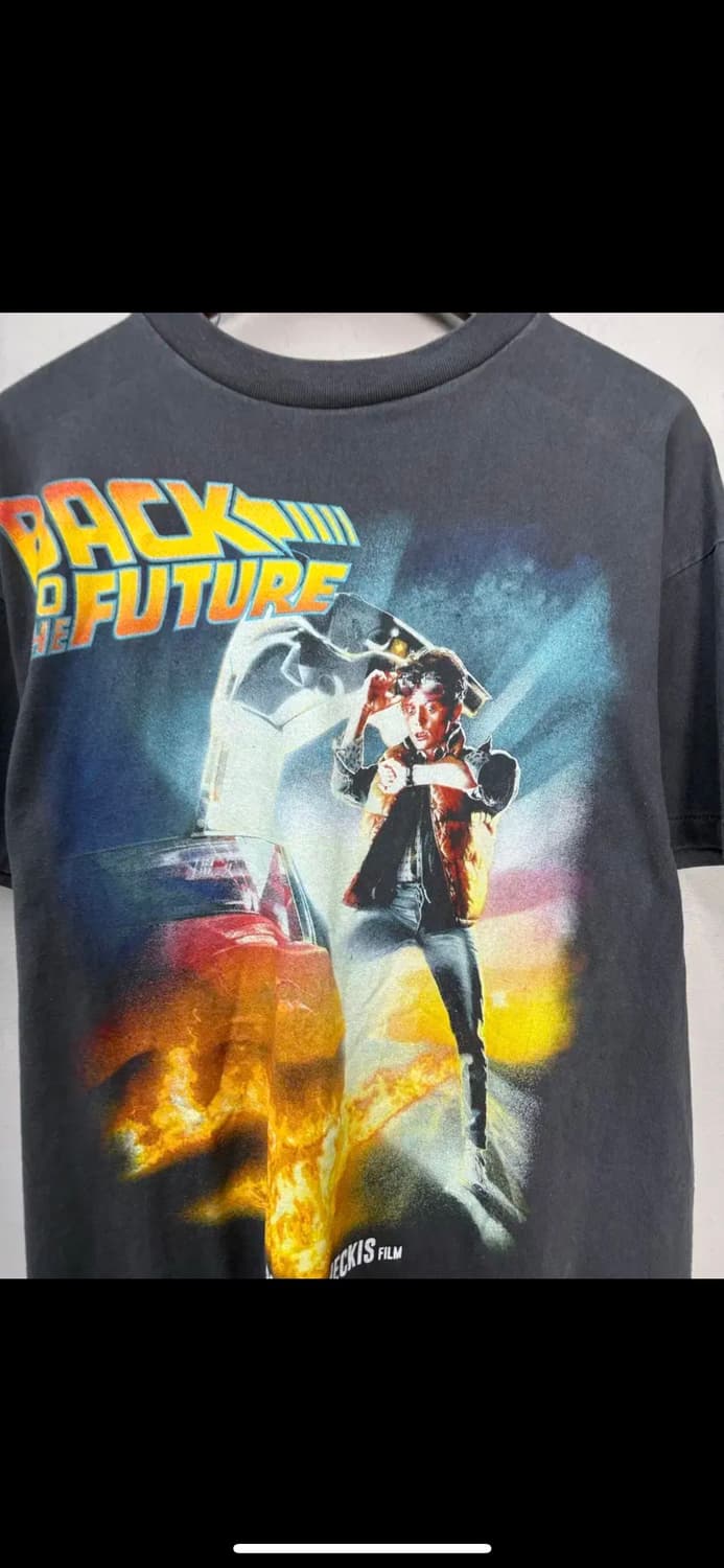 백투더 퓨처 프린팅 반팔 H1239 상품이미지3