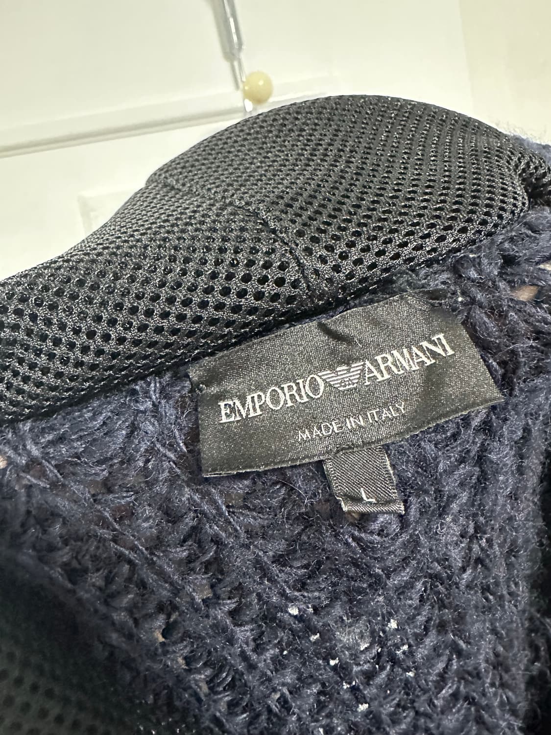 엠포리오 아르마니 울 니트 후드집업 상품이미지3