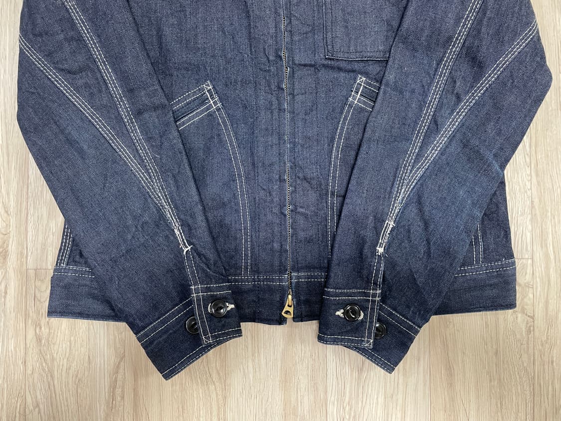 95) RRL동일모델 50's 복각 Lee X 빔즈 91-B 데님자켓 상품이미지8