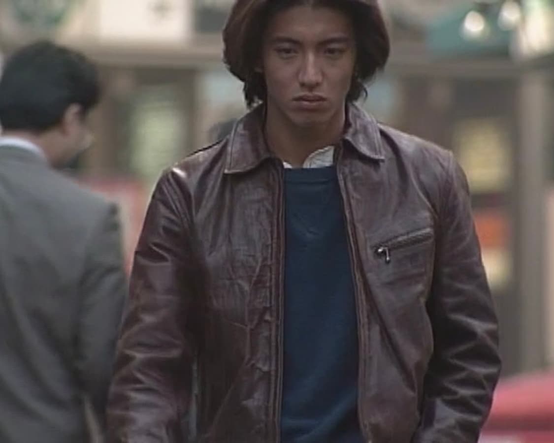 [38] 에어로레더 하프벨트 크롬악셀 호스하이드 기무라타쿠야 상품이미지7