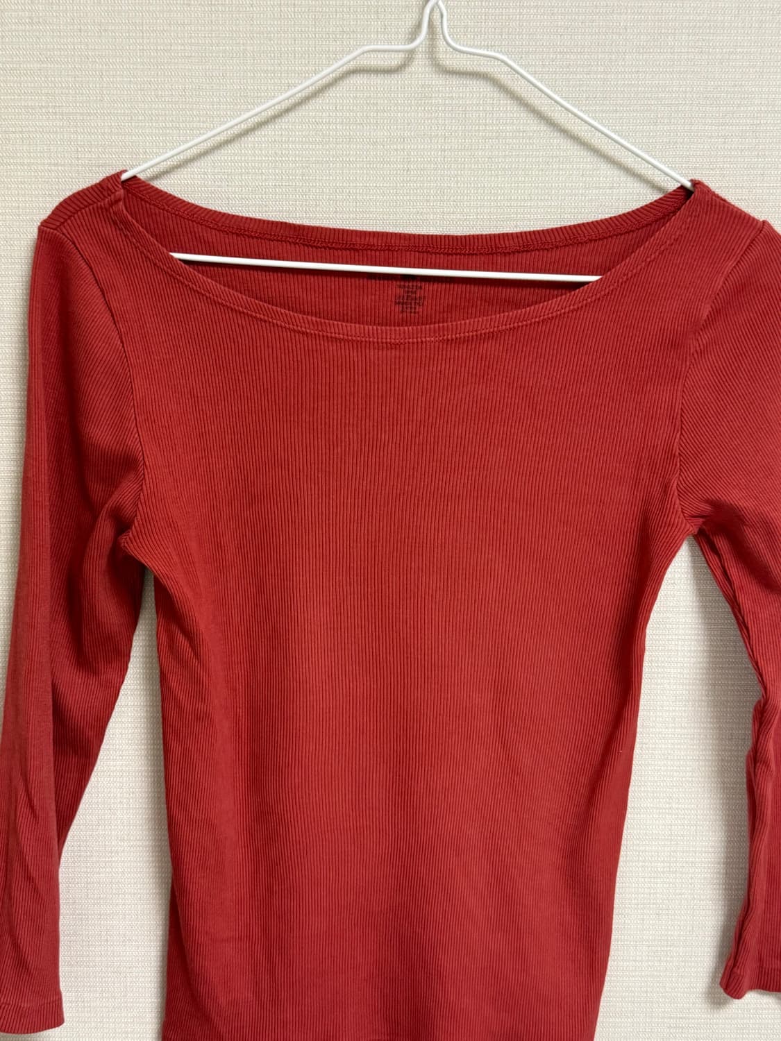 브랜디멜빌 7부 롱슬리브 레드 상품이미지2