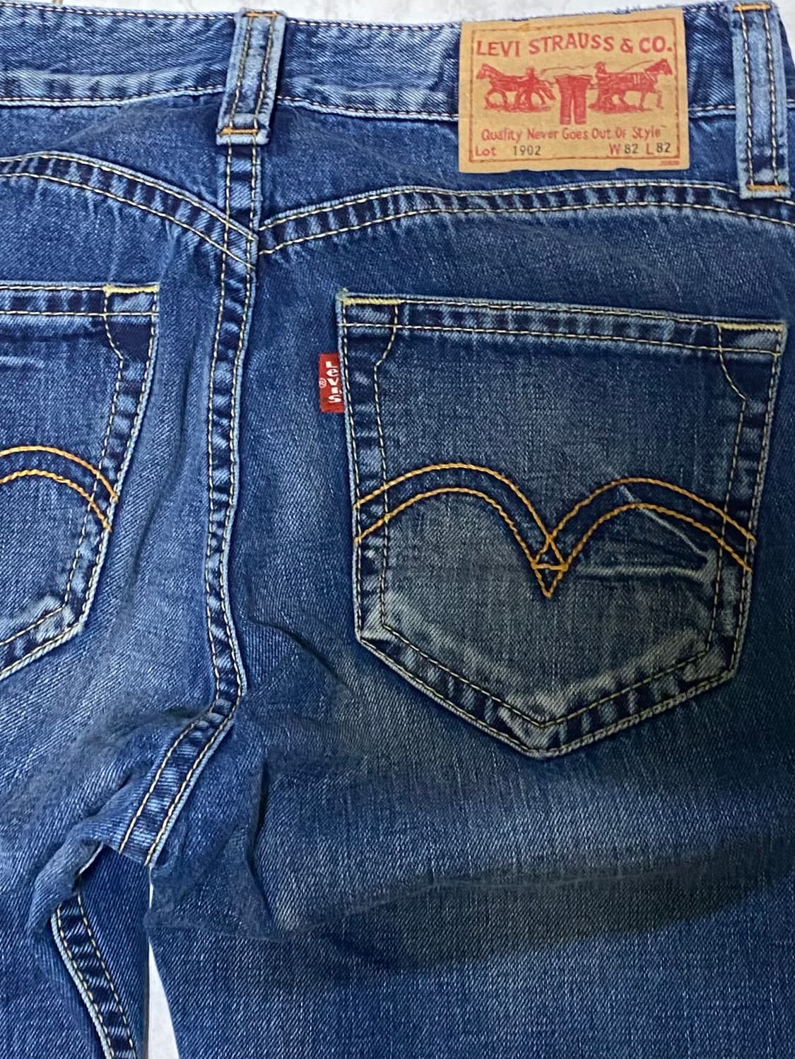 리바이스 1902 빈티지 데님팬츠 청바지 34 인치 상품이미지4