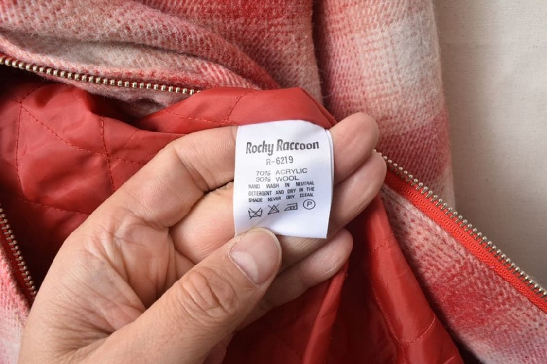 DYSLEXIA 커스텀 울 체크 자켓 L M0098 상품이미지7