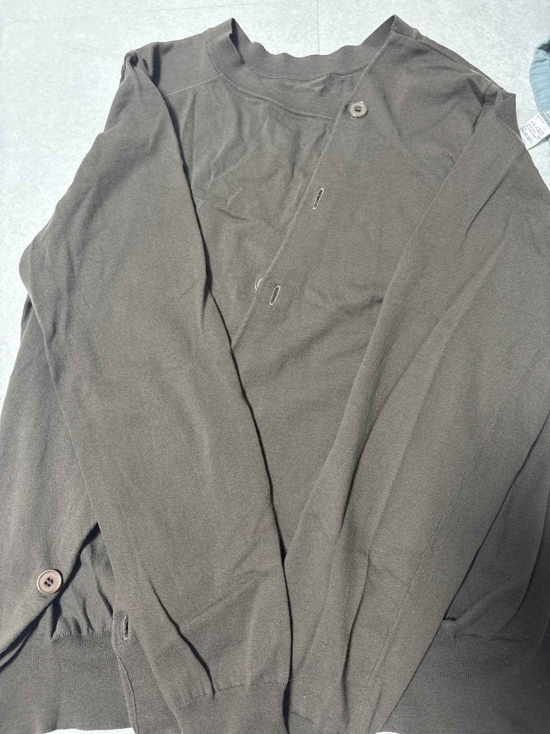 누마레 ee 25ss 가디건 모카 상품이미지1