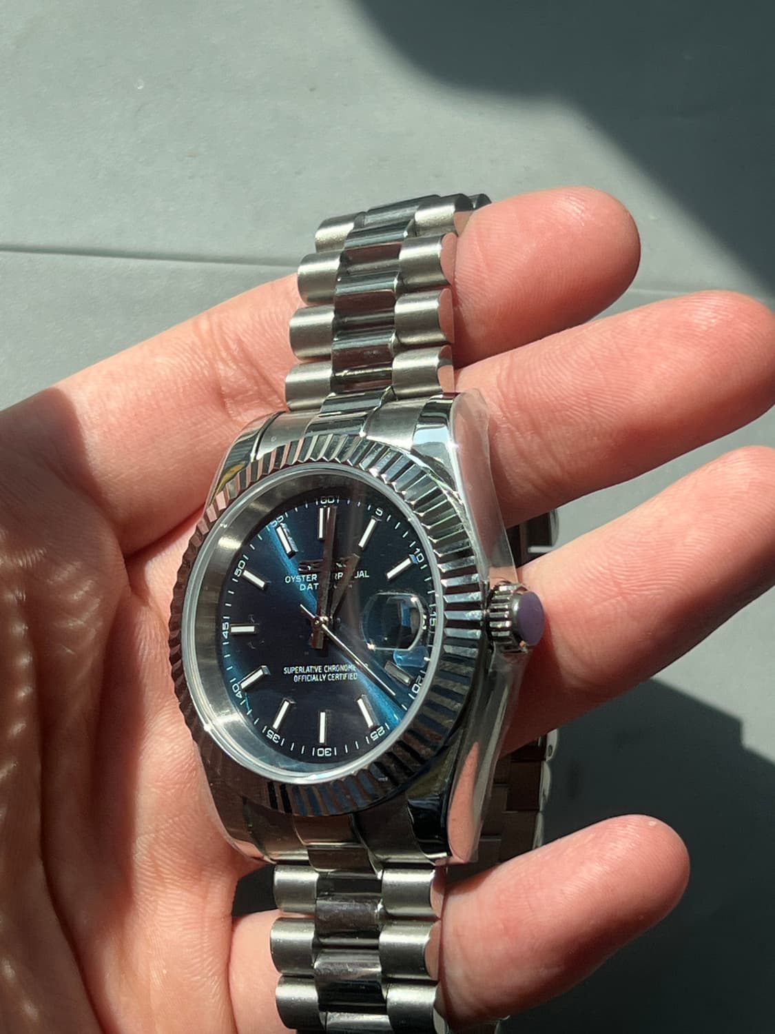 세이코 데이트저스트 커스텀 청판 39 상품이미지3