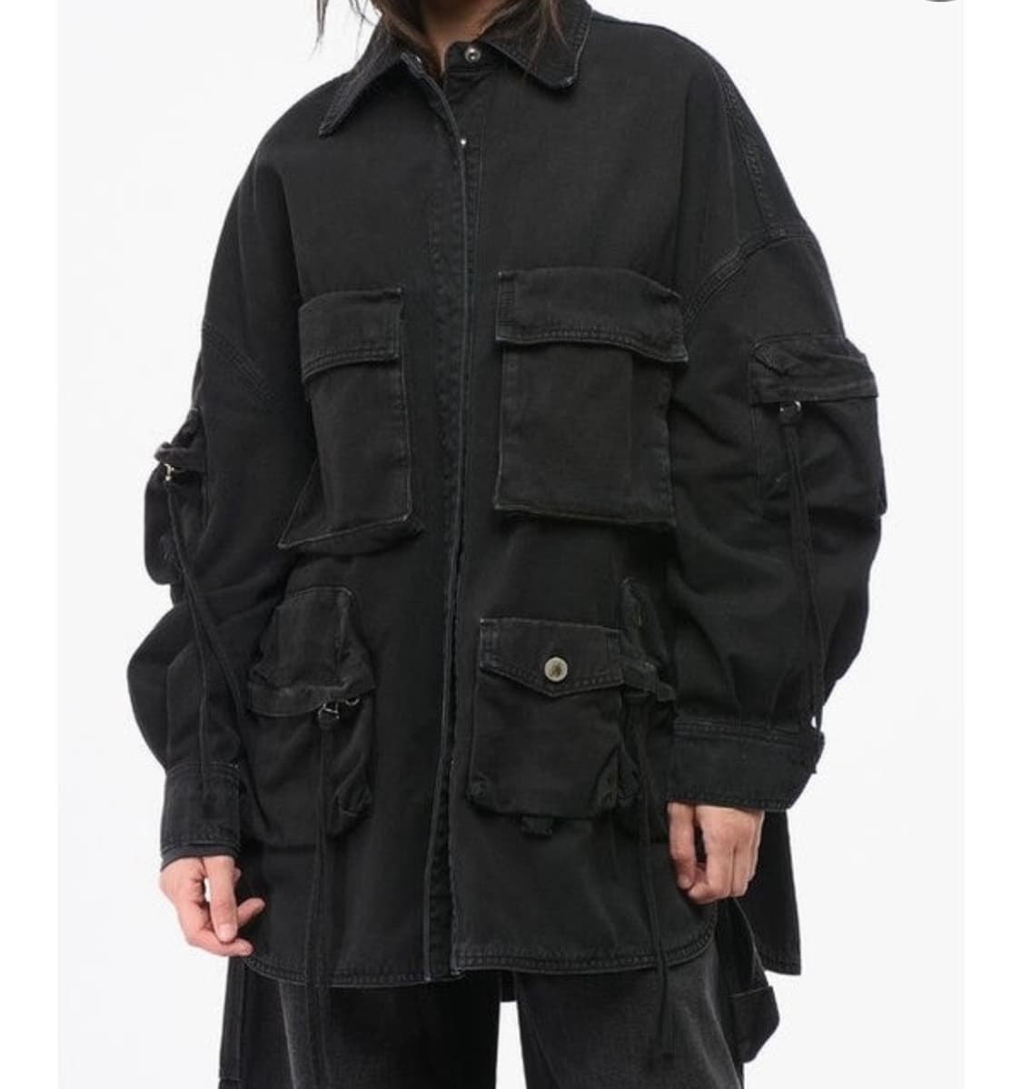 디아티코 블랙데님 자켓 상품이미지3