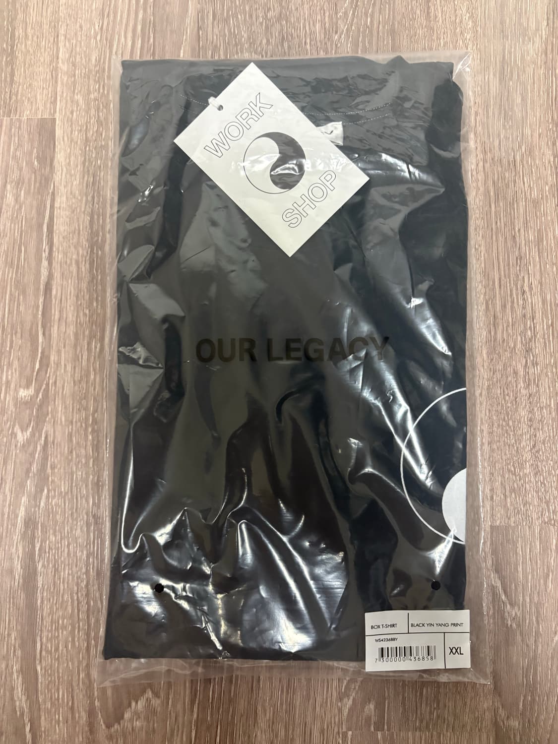 [새제품, XXL] 아워레가시 워크샵 음양 반팔 티셔츠 상품이미지1