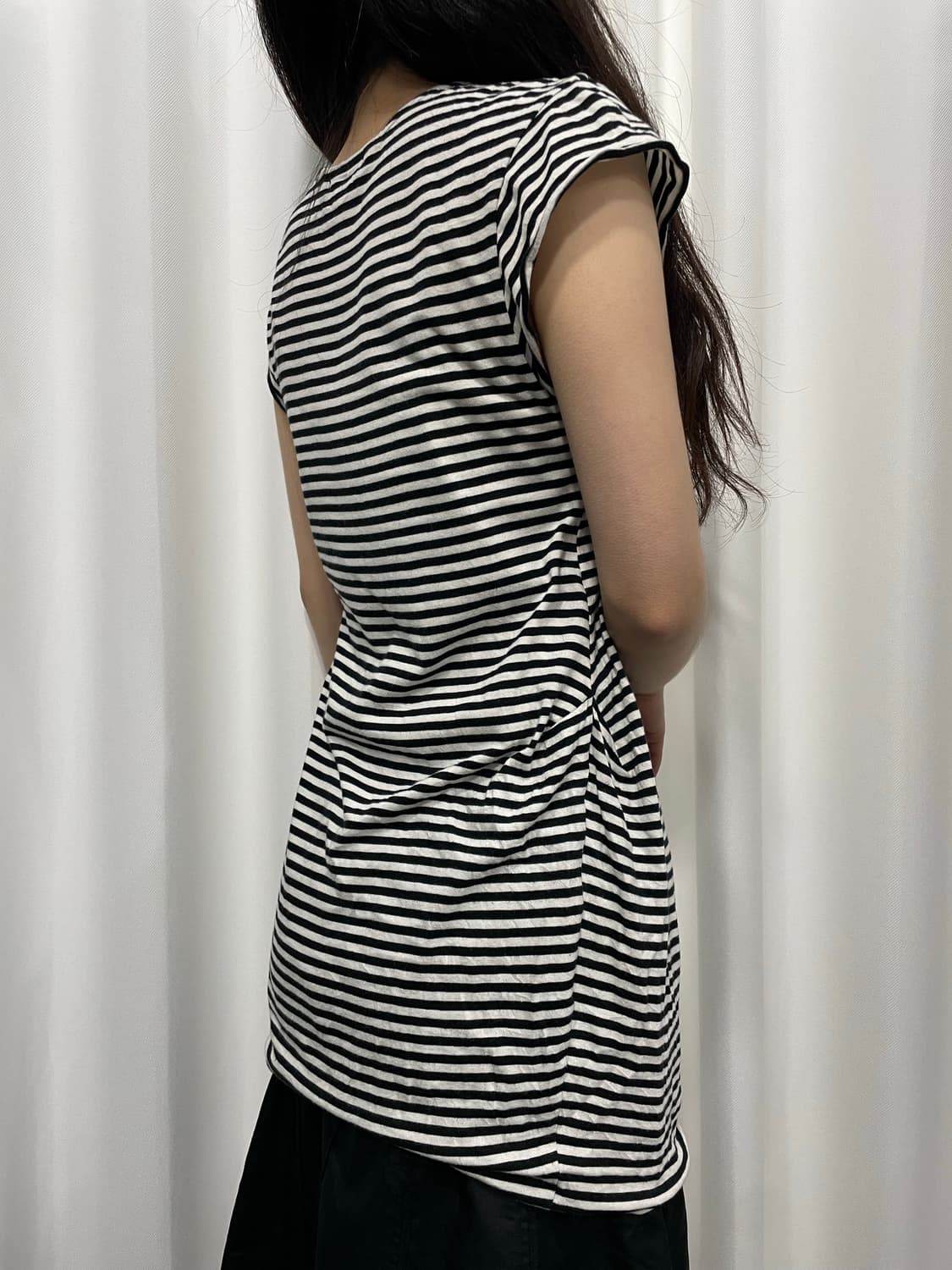 stripe frill top 상품이미지4