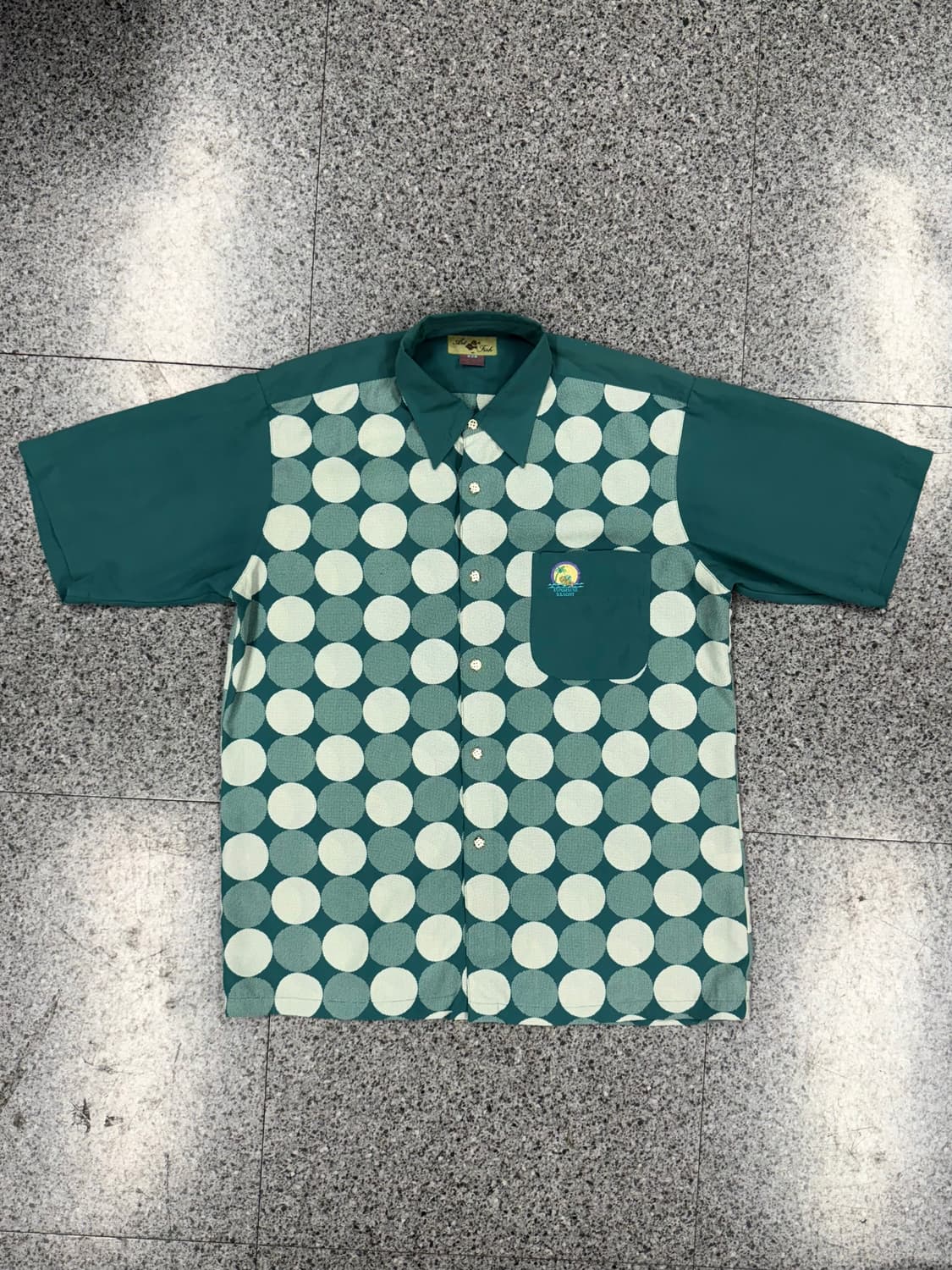 vintage polka resort shirt 상품이미지1