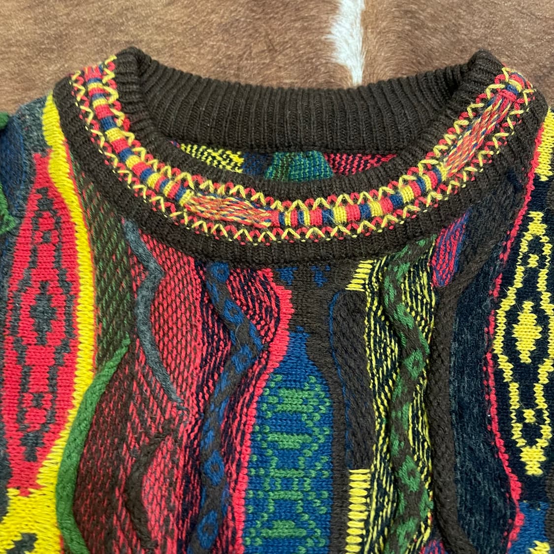 빈티지 케이블 니트 상품이미지2