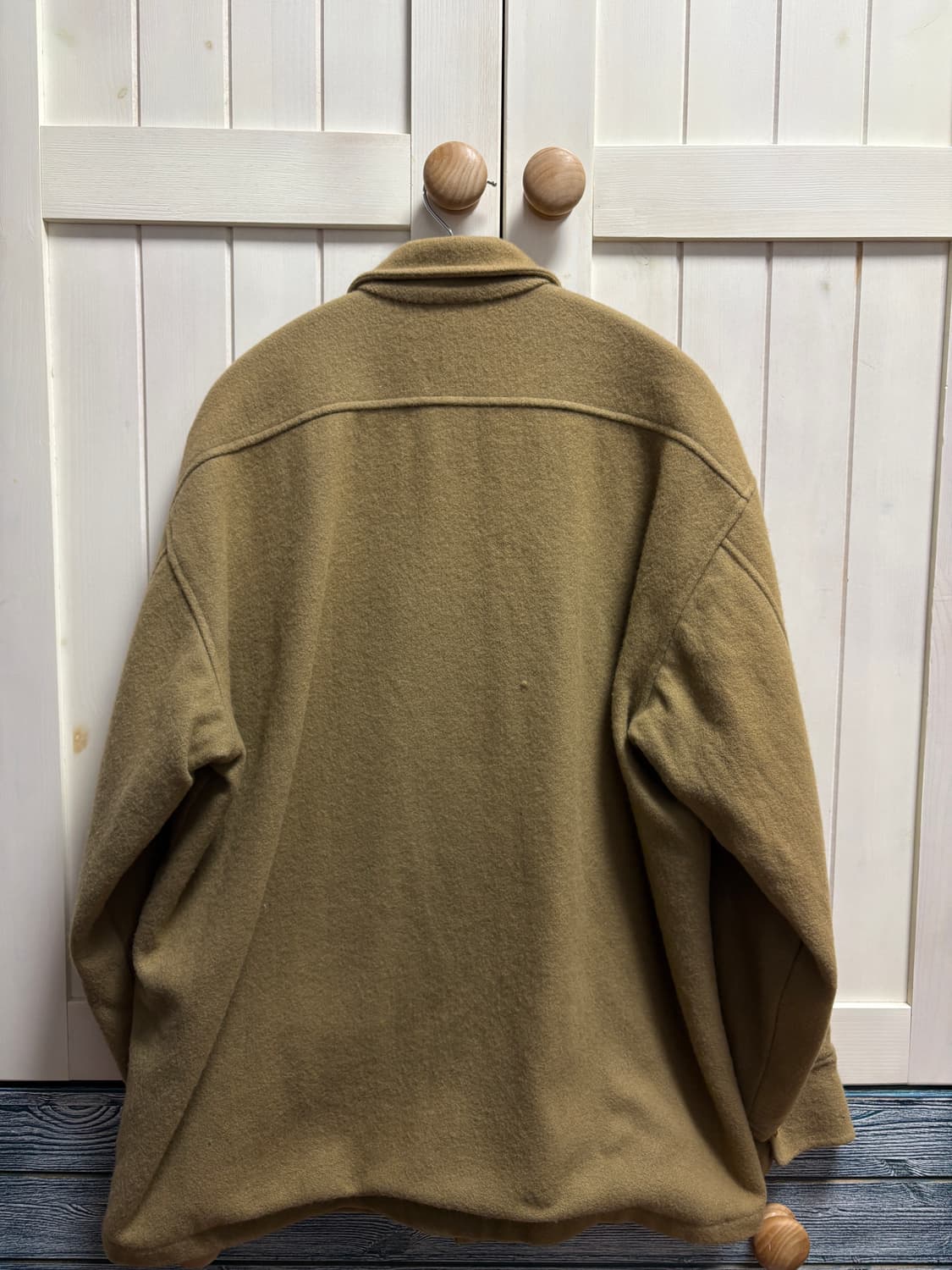 올드 스투시 울 셔츠 s 상품이미지3