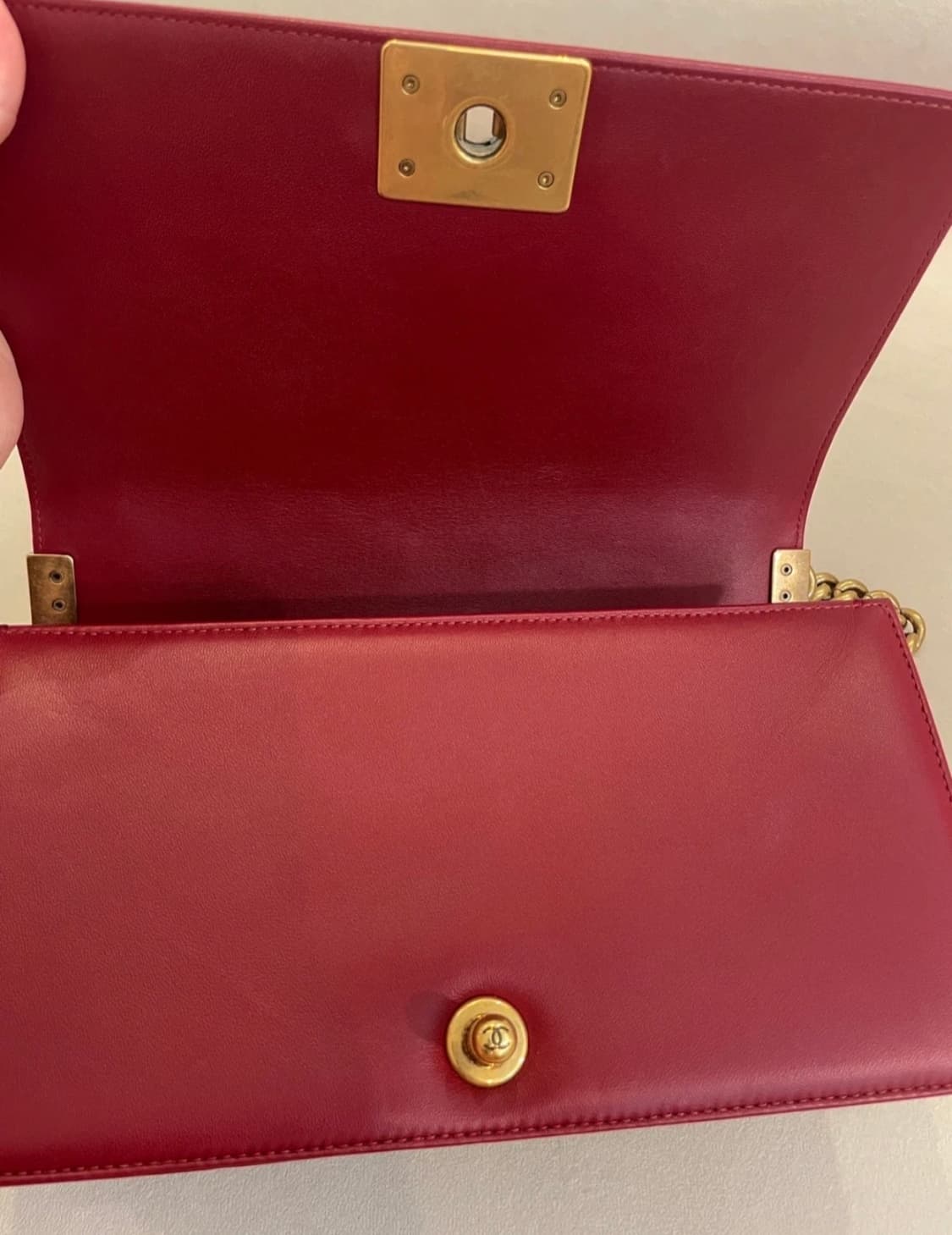 샤넬 보이백 미듐 상품이미지8