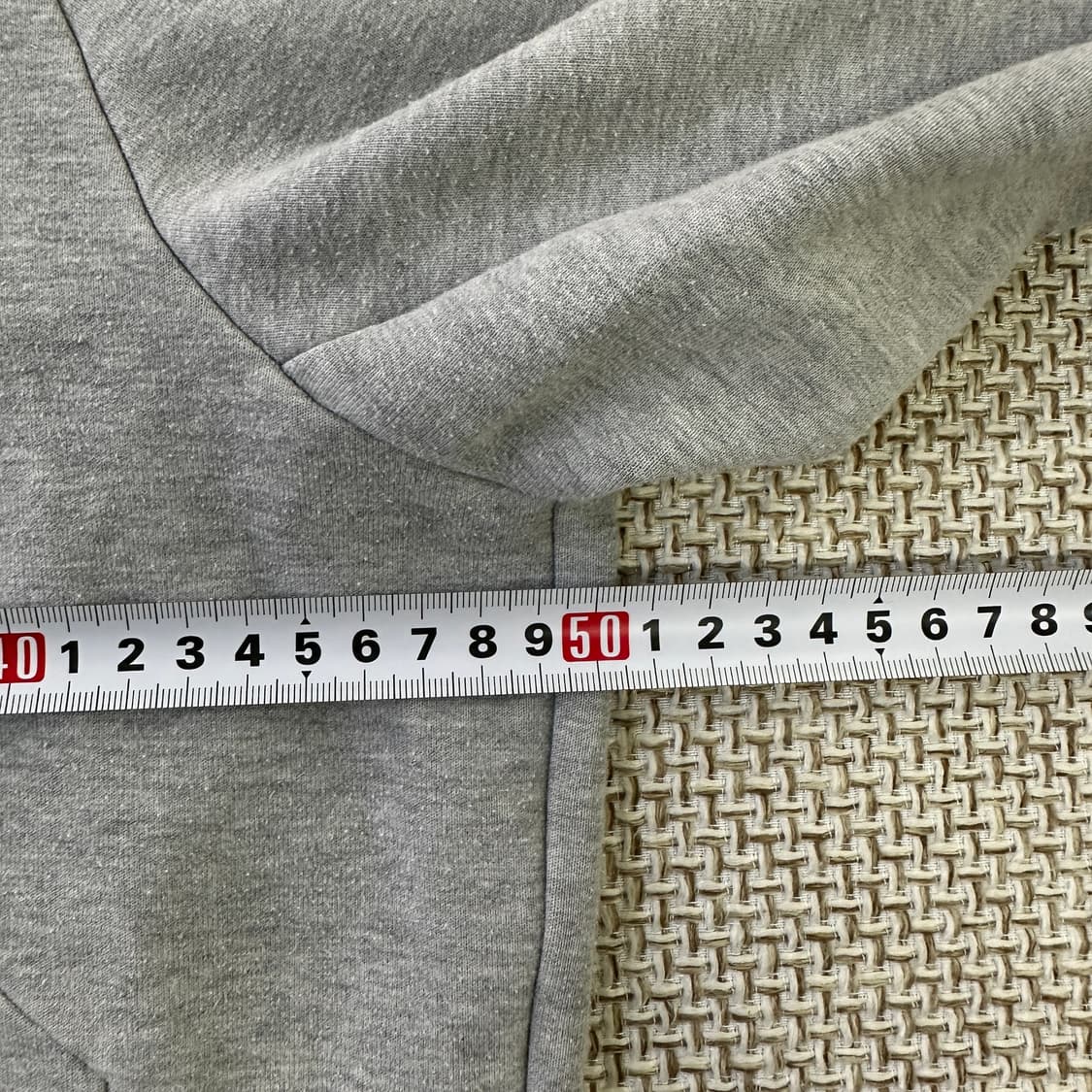 100 데상트 그레이 후드집업 자켓 0424D 상품이미지5