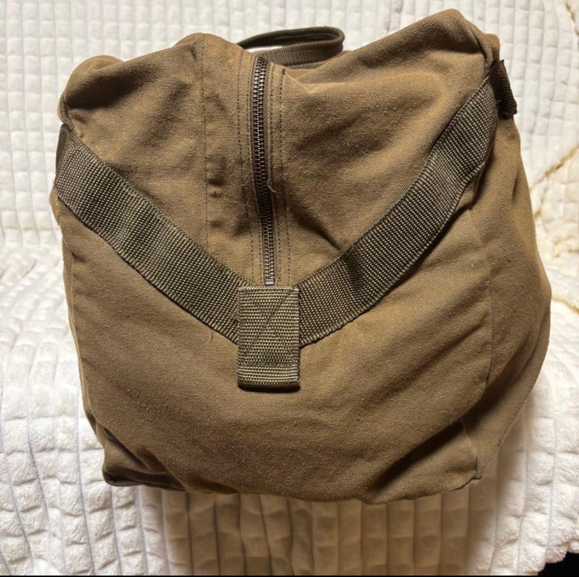 OS) 1960s French Military 프랑스군 낙하산 더플백 상품이미지8