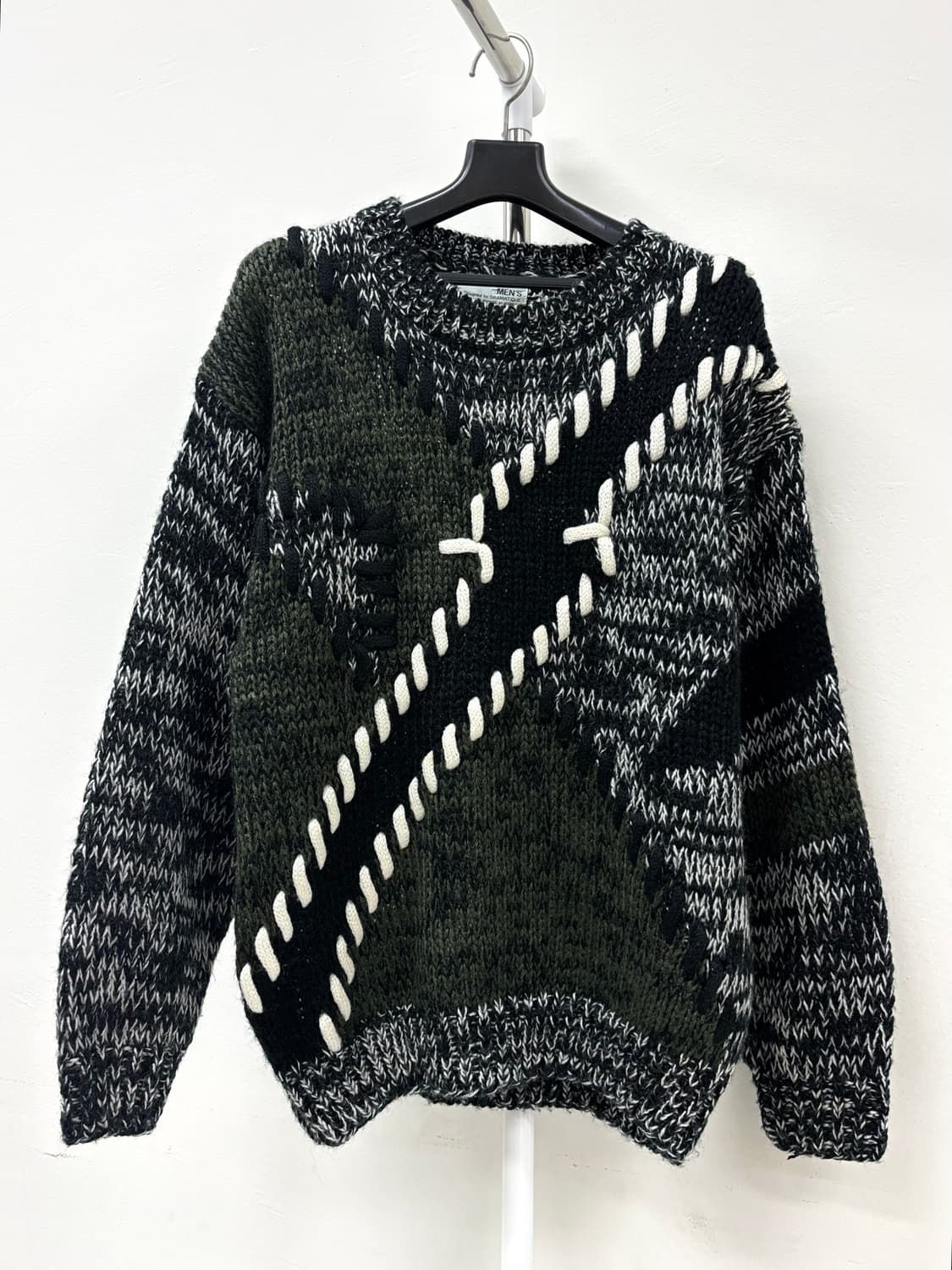 빈티지 유니크 니트 스웨터 상품이미지4