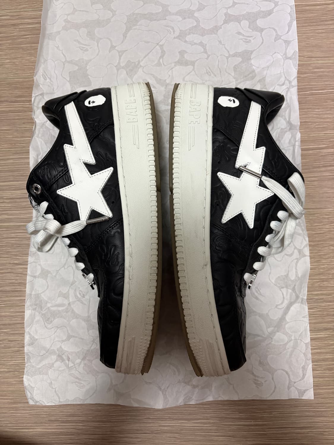 베이프 스타 #3 블랙 화이트 275 상품이미지5