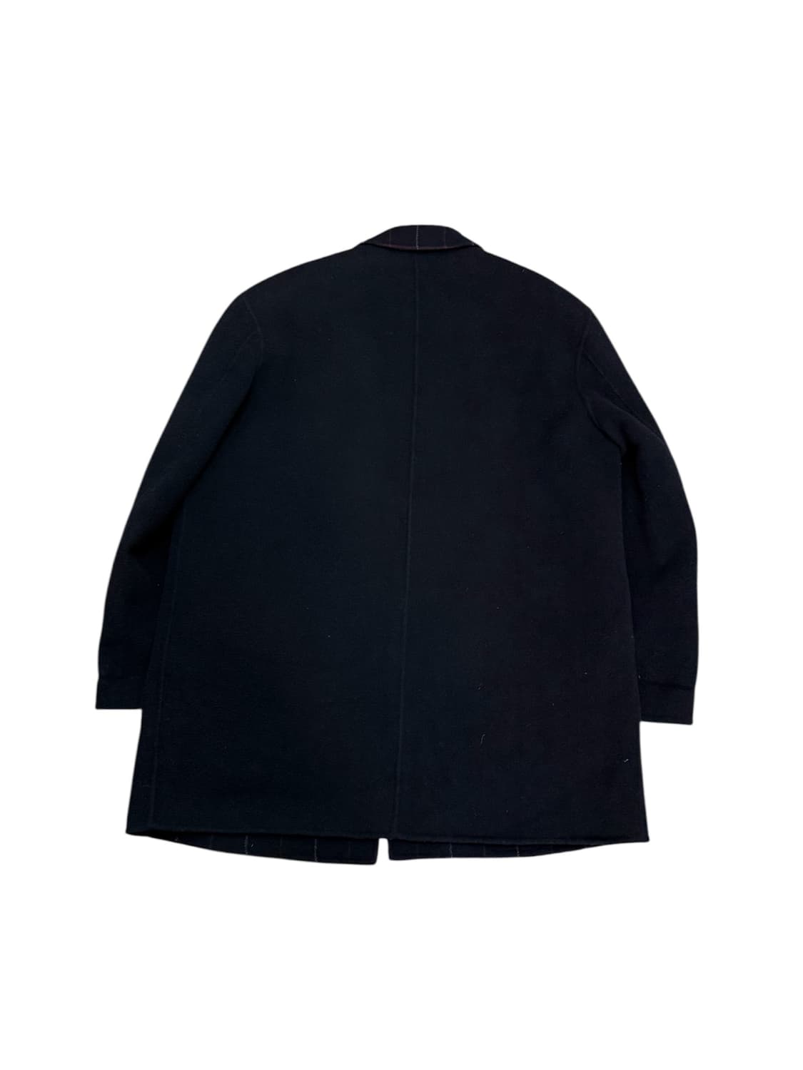 EZ 클래식 빈티지 울 하프 코트 상품이미지2