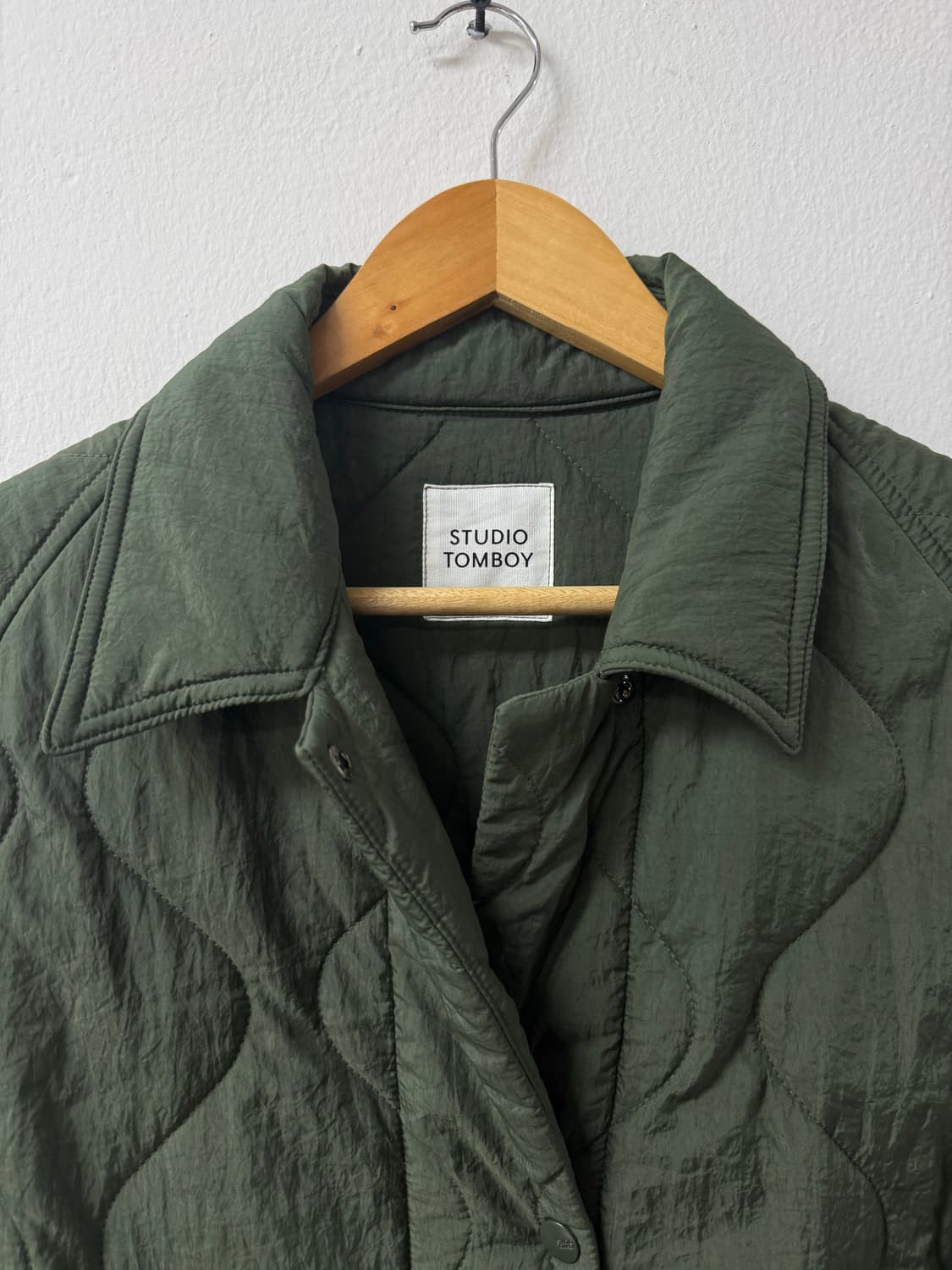 F사이즈 여성 스튜디오 톰보이 퀄팅 경량 롱패딩 롱자켓 상품이미지2