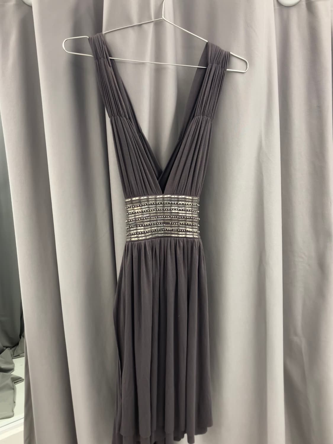 소프트 플리츠 비즈 드레스 상품이미지2