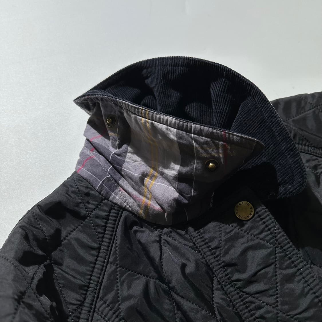 바버 비드넬 폴라퀼팅 자켓 상품이미지8