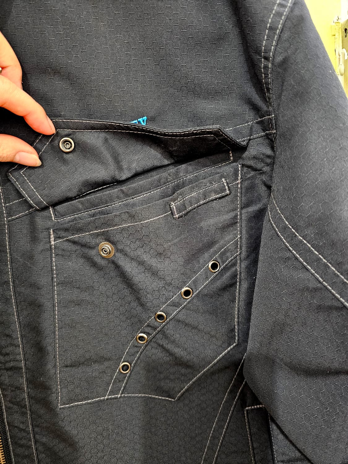 Jawin 네이비 워크자켓 상품이미지5