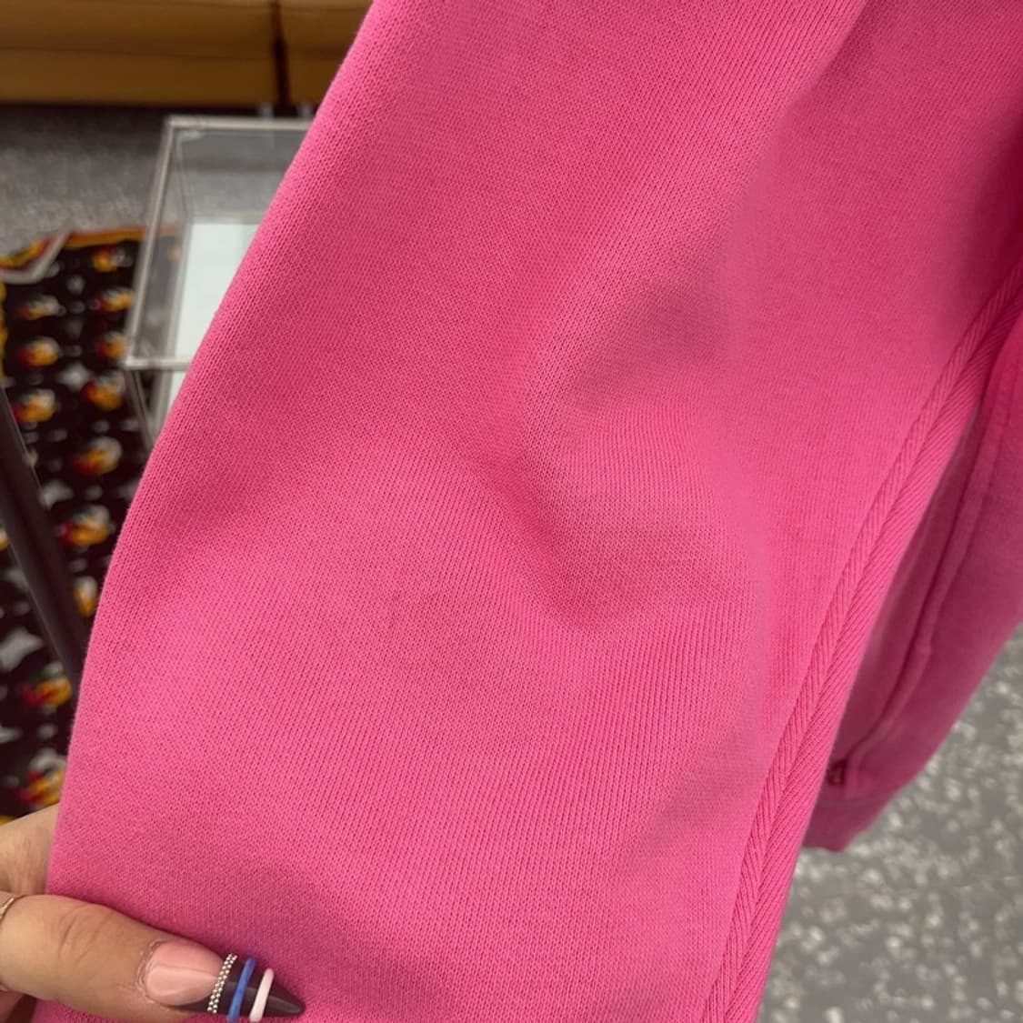 리바이스 올드스쿨 Y2K 00's 핫핑크 후드티 M C07944 상품이미지7