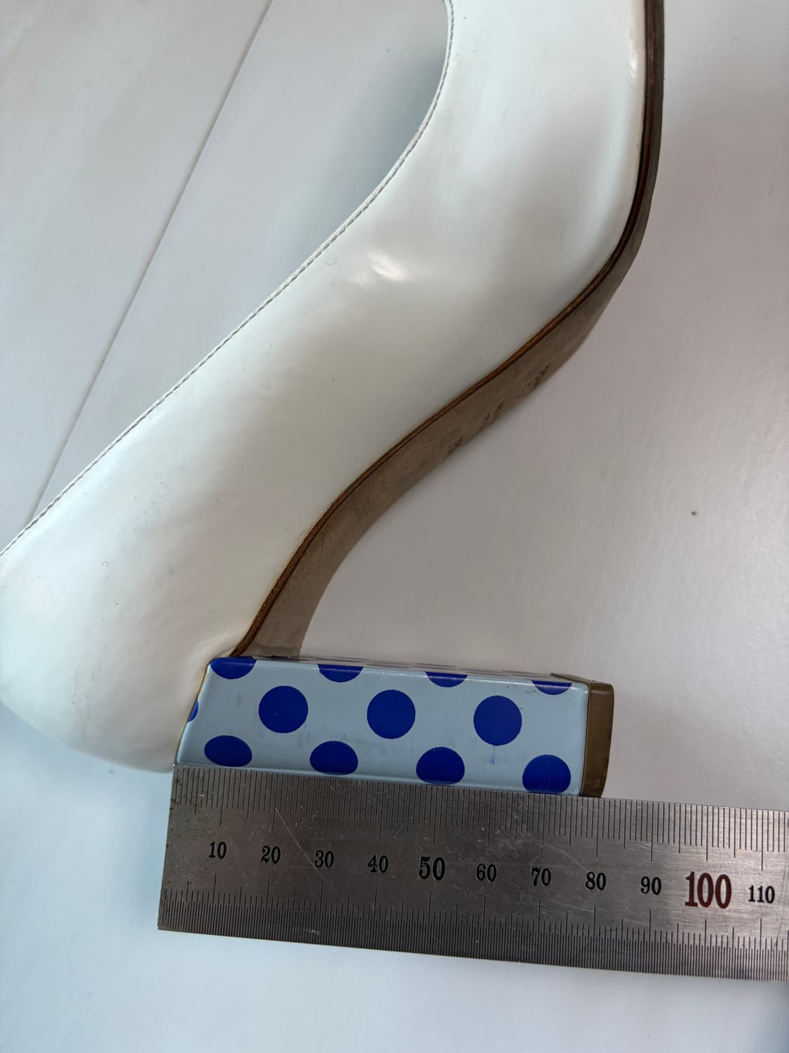 2010s Fendi floral blue dot pumps 상품이미지6