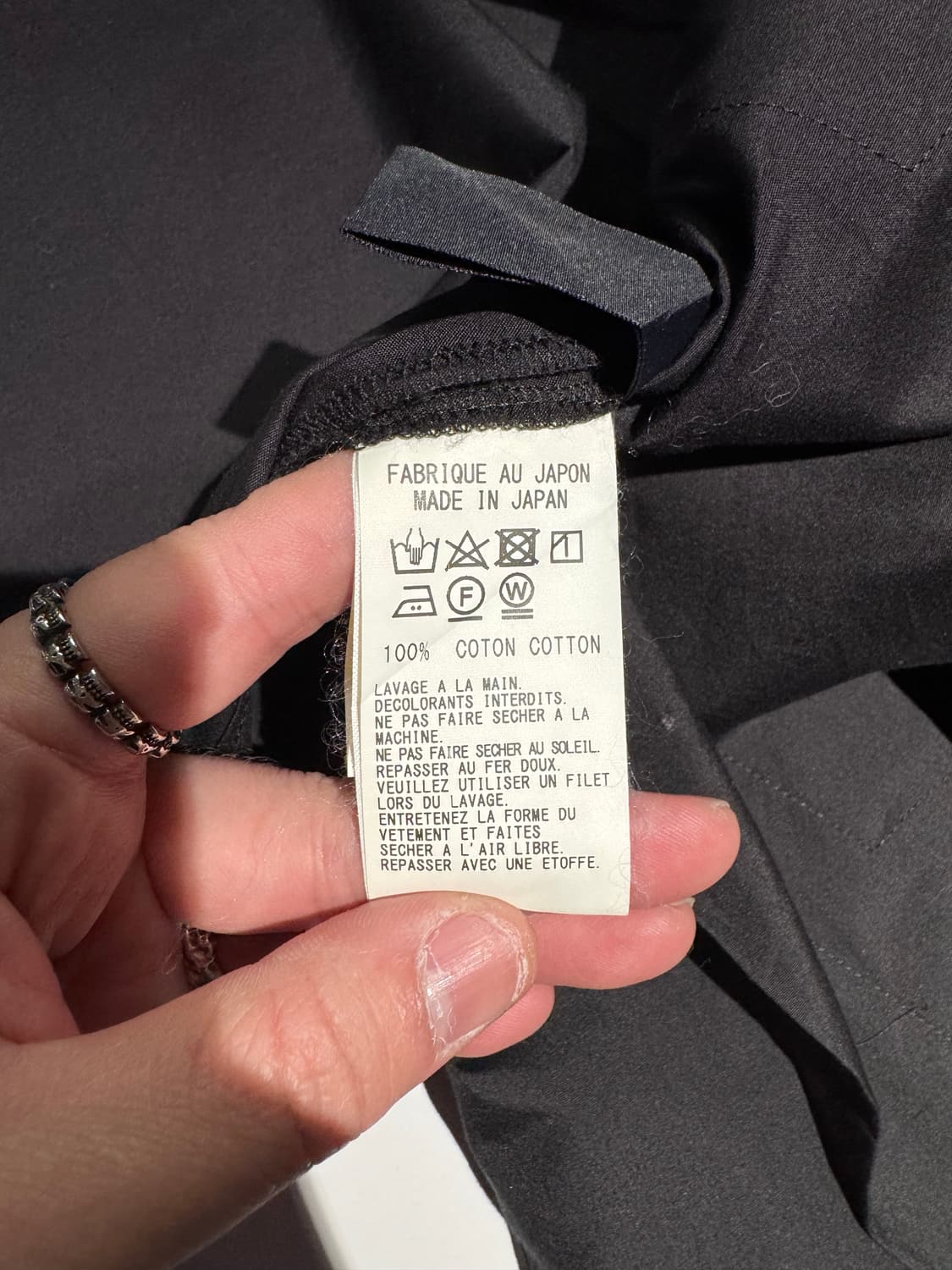 리미푸 by 요지야마모토 포켓 롱 원피스 셔츠  상품이미지8