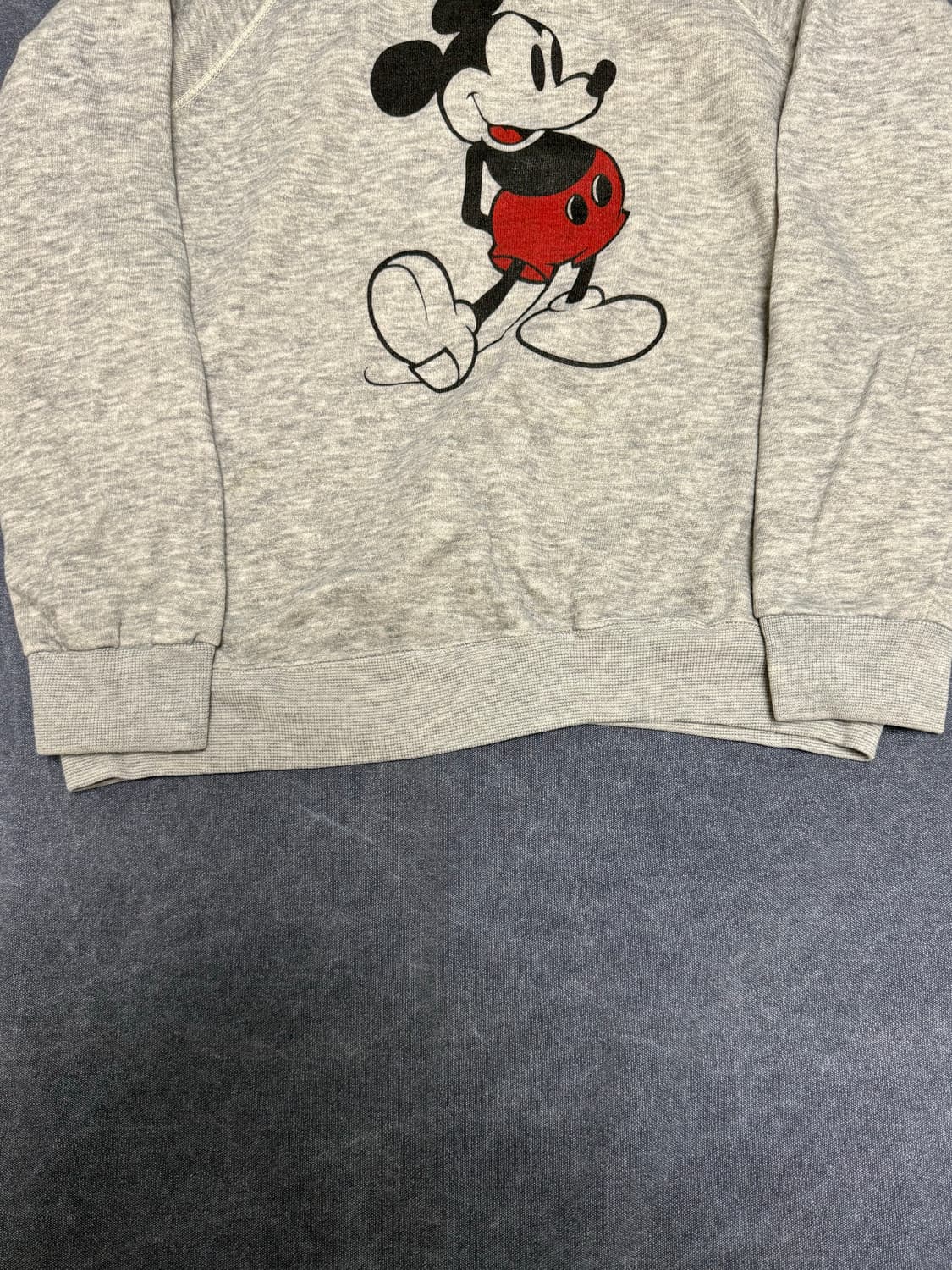 80s 미키마우스 레글런 스웻셔츠 상품이미지4